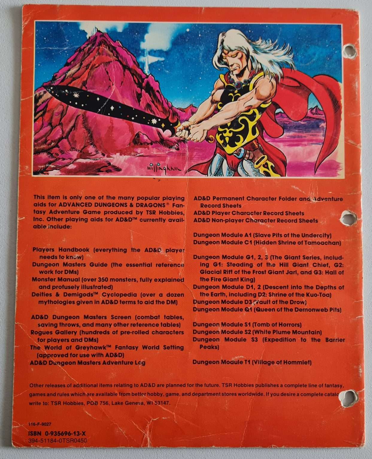 Advanced Dungeons and Dragons Module - White Plume Mountain (S2) Default Title