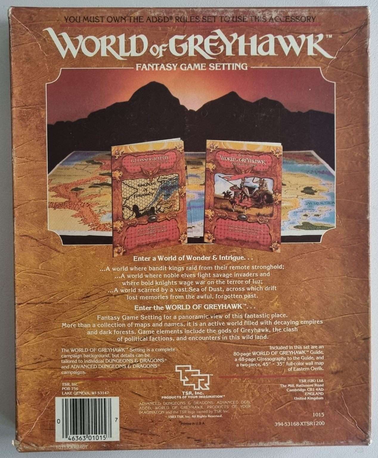 Advanced Dungeons and Dragons: World of Greyhawk Default Title
