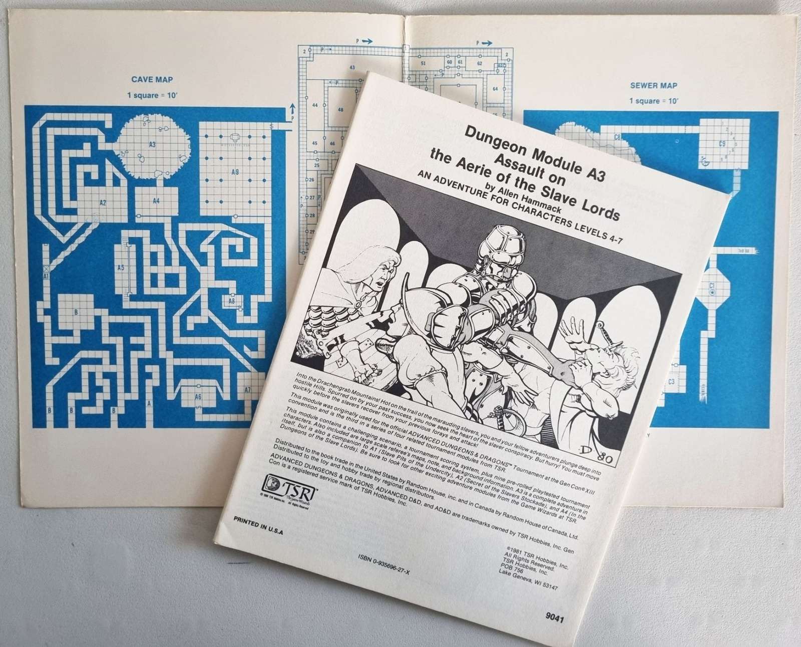 Advanced Dungeons & Dragons - Assault on the Aerie of the Slave Lords (A3) Default Title