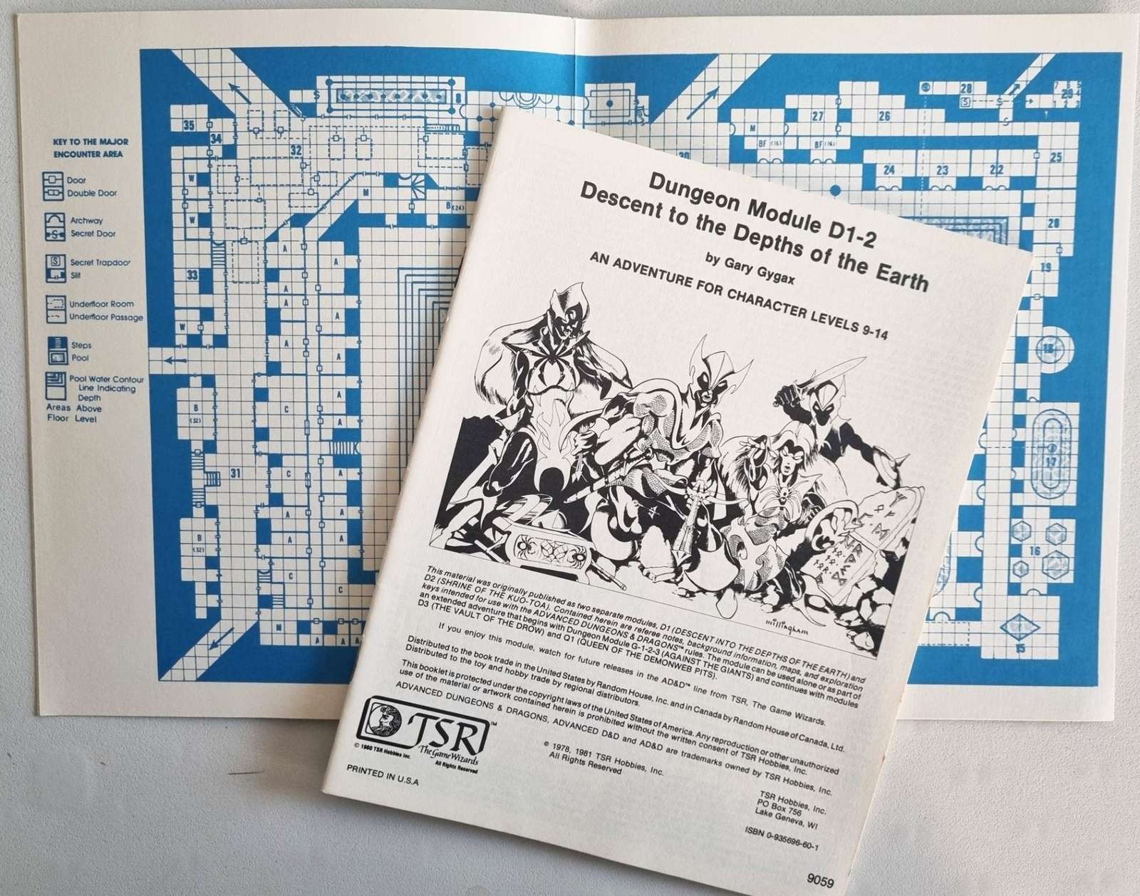 Advanced Dungeons & Dragons - Descent into the Depths of the Earth (D 1-2) Default Title