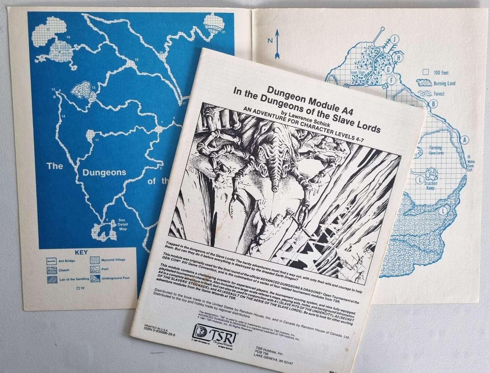 Advanced Dungeons & Dragons - In the Dungeons of the Slave Lords (A4) Default Title