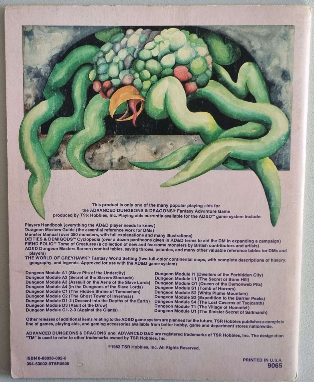 Advanced Dungeons & Dragons - The Forgotten Temple of Tharizdun (WG 4) Default Title