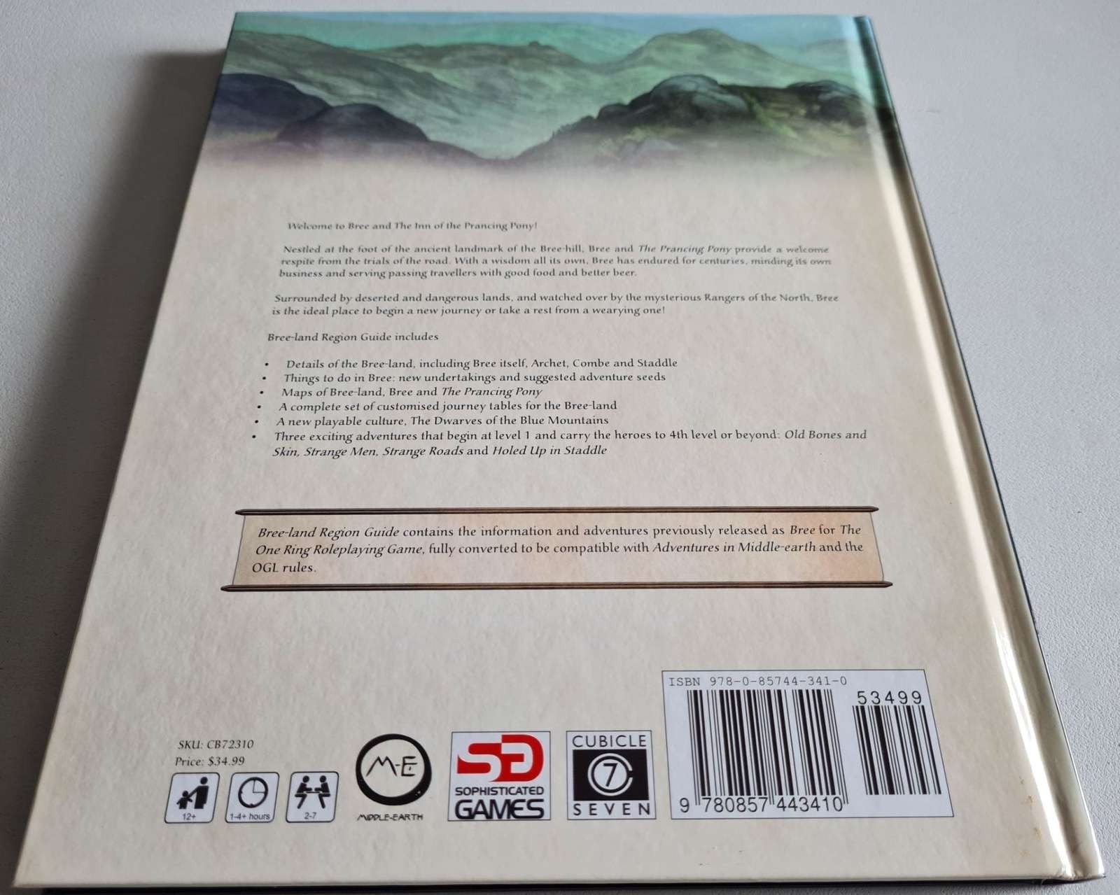 Adventures in Middle - Earth: Bree-Land Region Guide (D&D 5E Compatible) Default Title