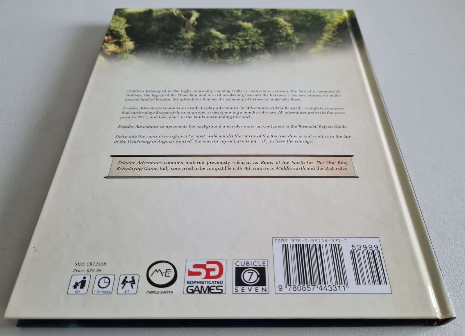 Adventures in Middle - Earth: Eriador Adventures (D&D 5E Compatible) Default Title