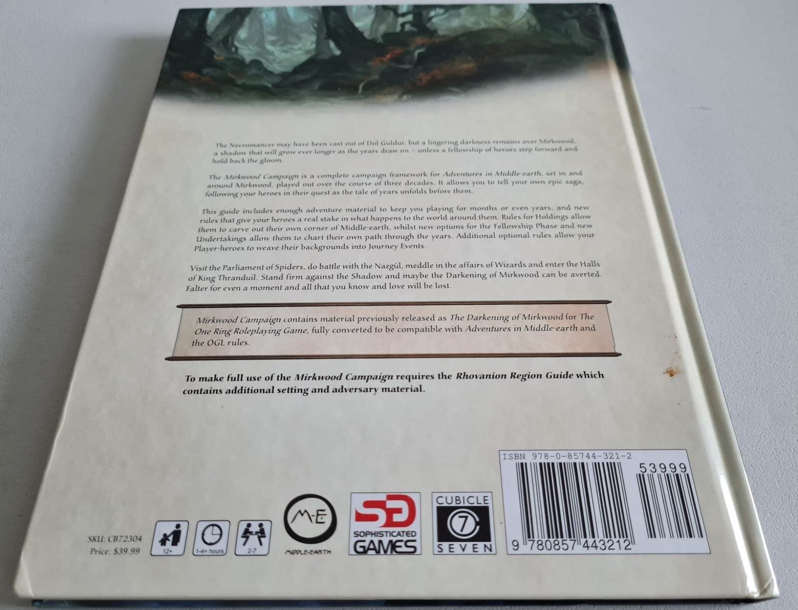 Adventures in Middle - Earth - Mirkwood Campaign (D&D 5E Compatible) Default Title