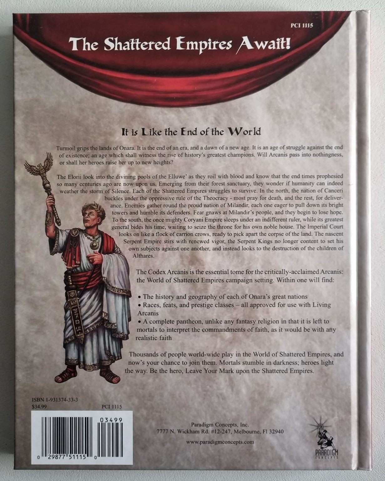 Arcanis The World of Shattered Empires - Codex Arcanis Default Title