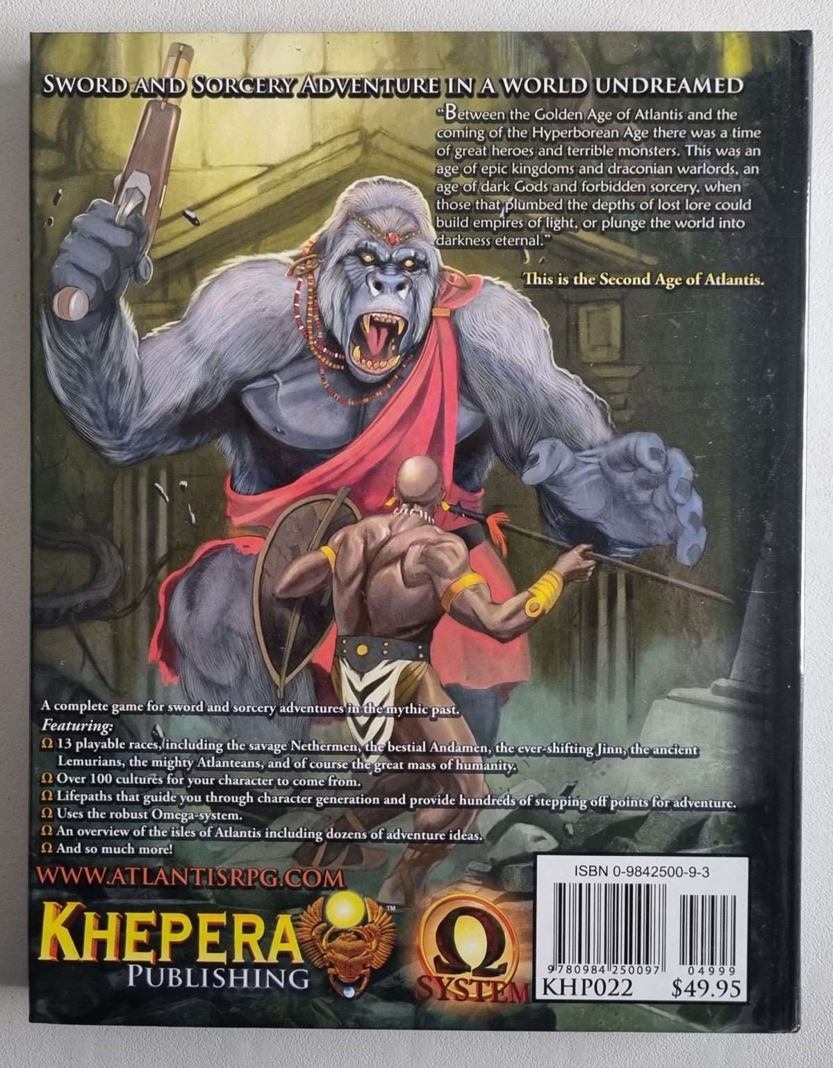 Atlantis The Second Age Role Playing Game Default Title
