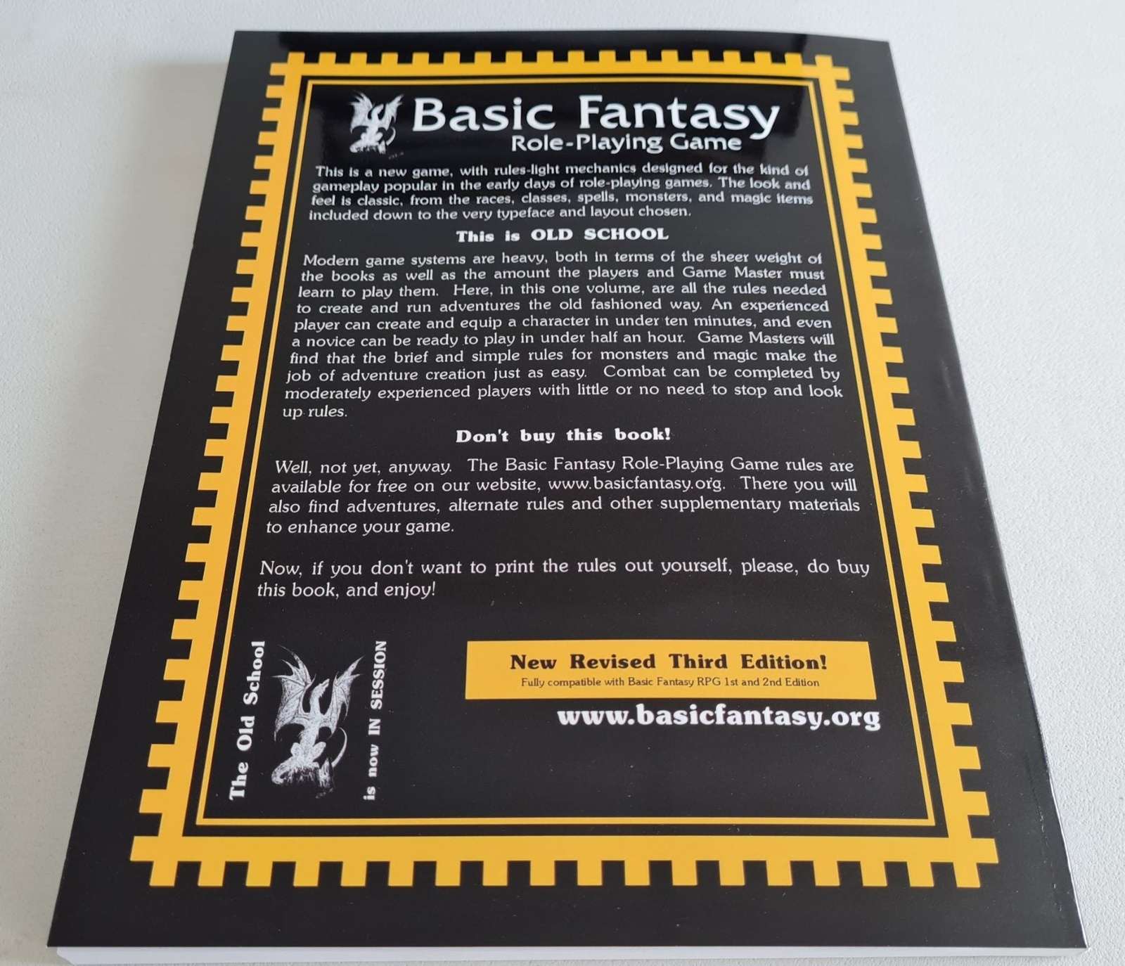 Basic Fantasy - Role-Playing Game 3rd Edition Default Title