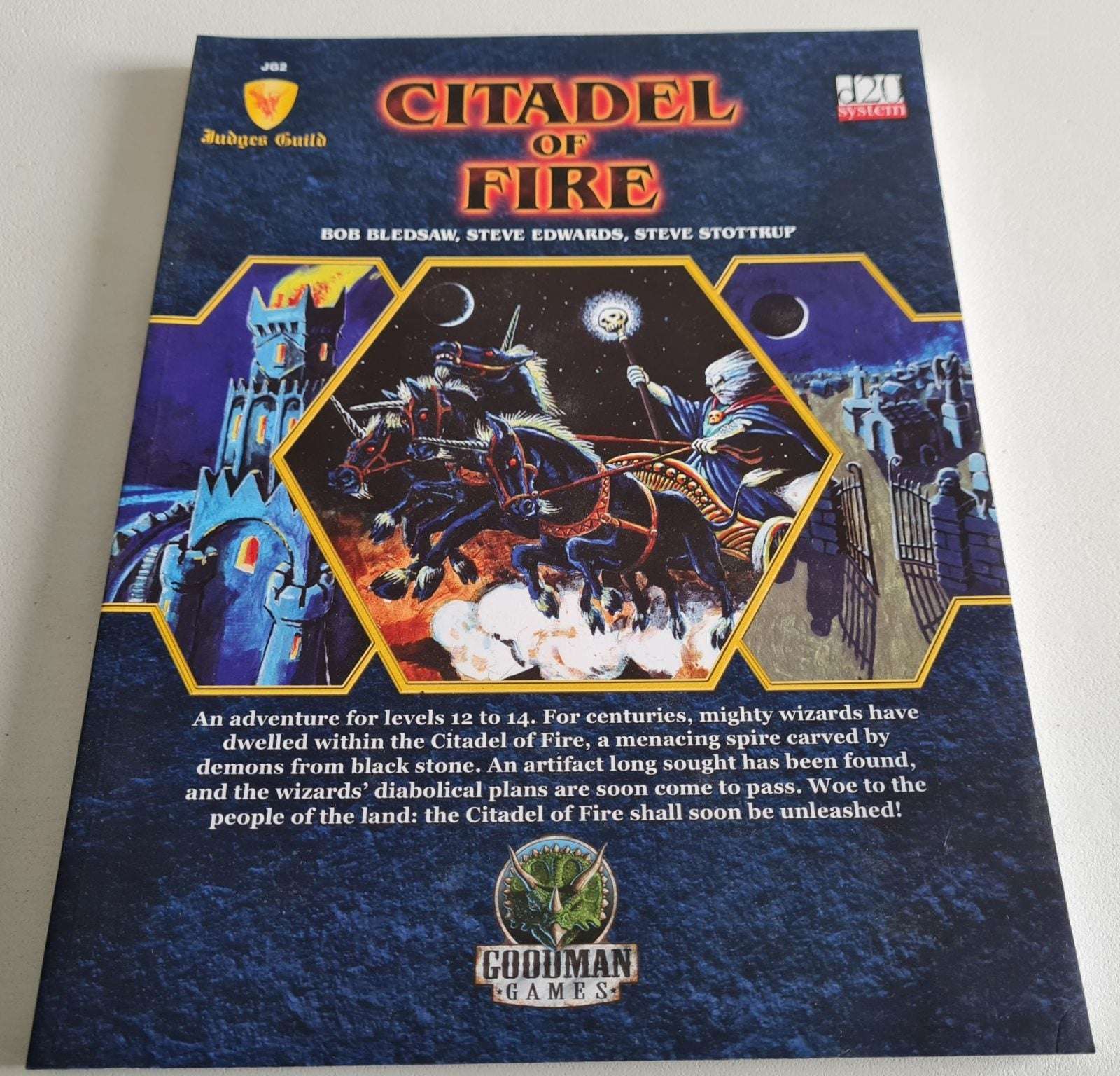 Citadel of Fire - Dungeons and Dragons 3.5 Adventure Judges Guild