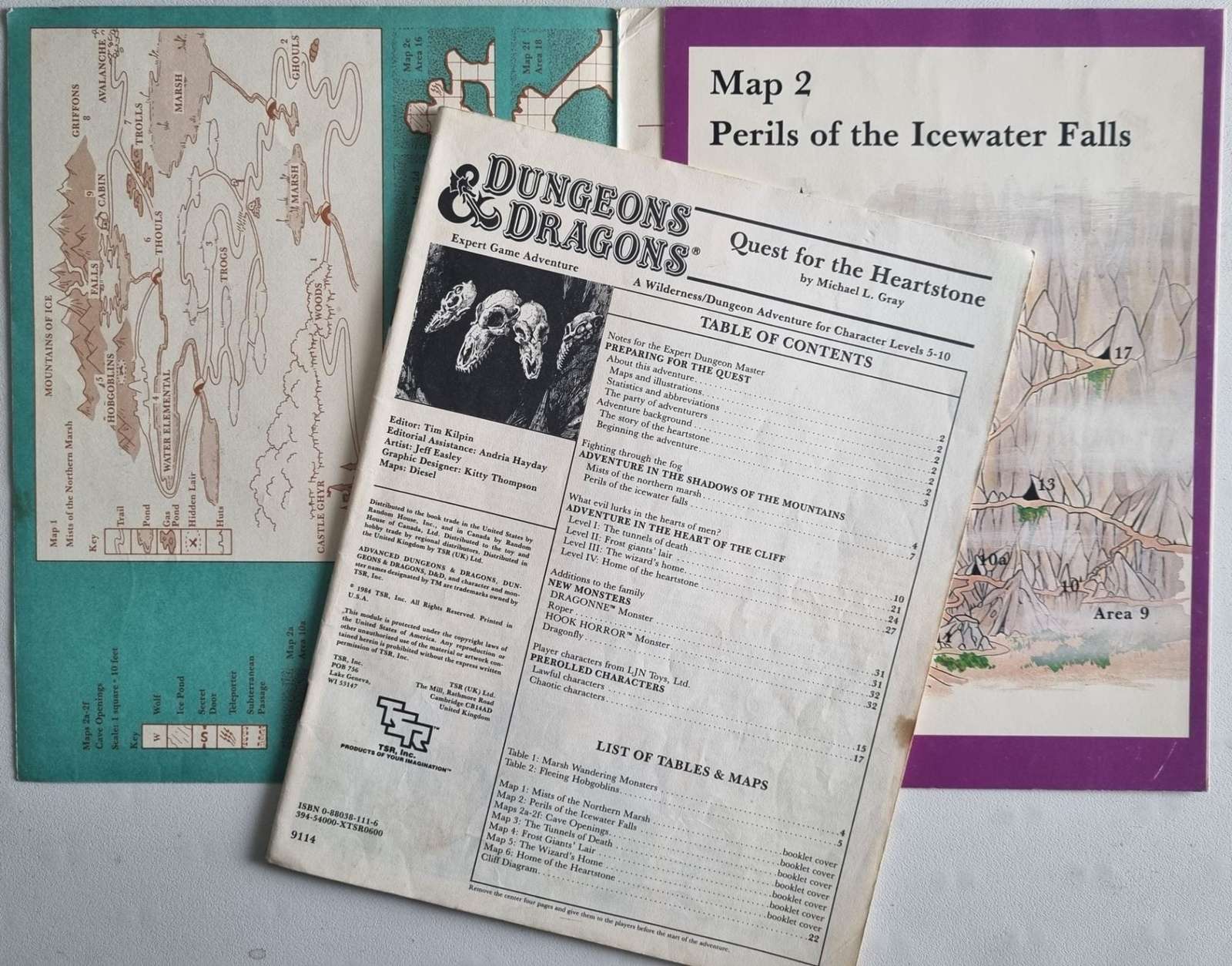 D&D Expert Set Game Adventure - Quest for the Heartstone (XL-1 9114) Default Title