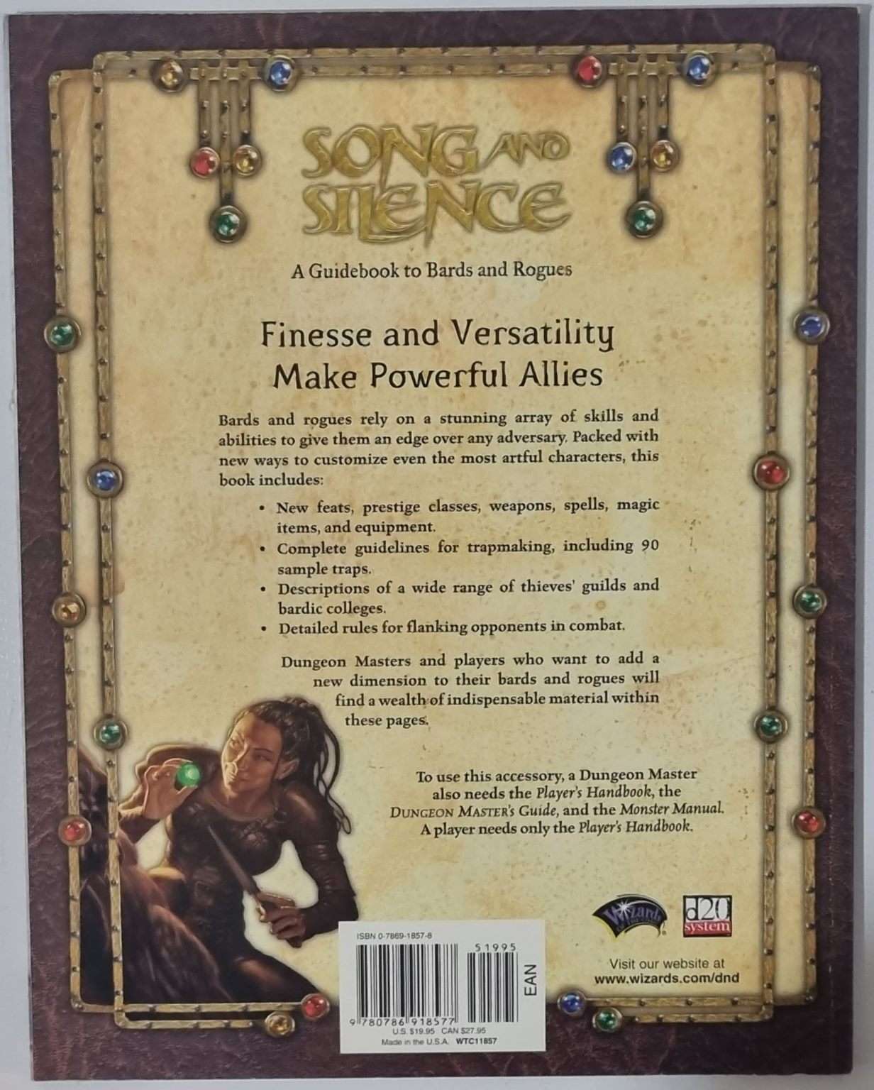 D&D - Song and Silence - Guidebook to Bards and Rogues (3.0 e) Default Title