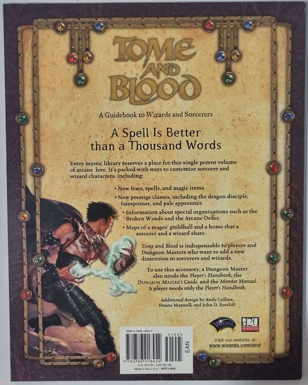 D&D - Tome and Blood - Guidebook to Wizards and Sorcerers (3.0 e) Default Title