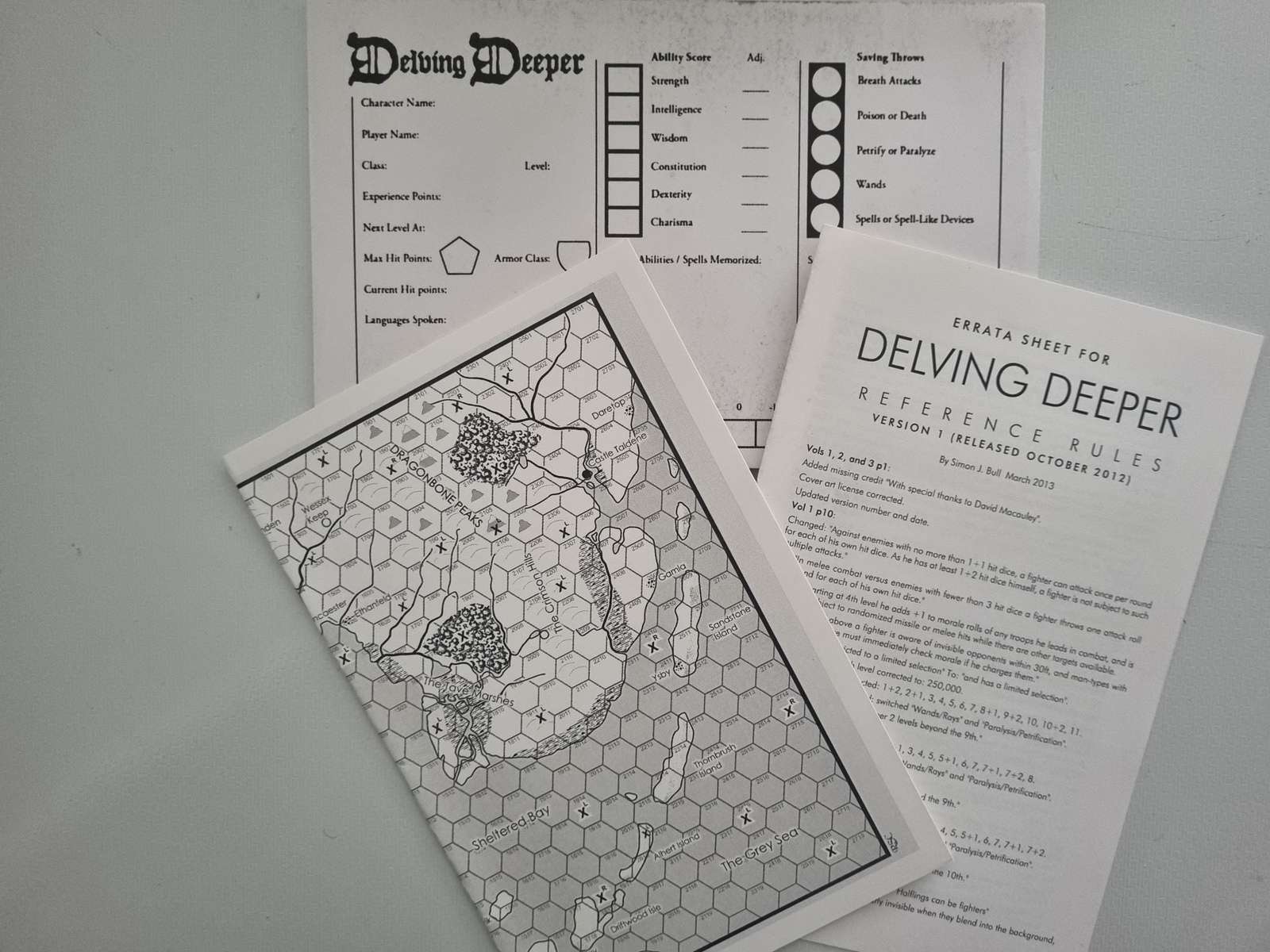 Delving Deeper - Roleplaying Box Set Default Title
