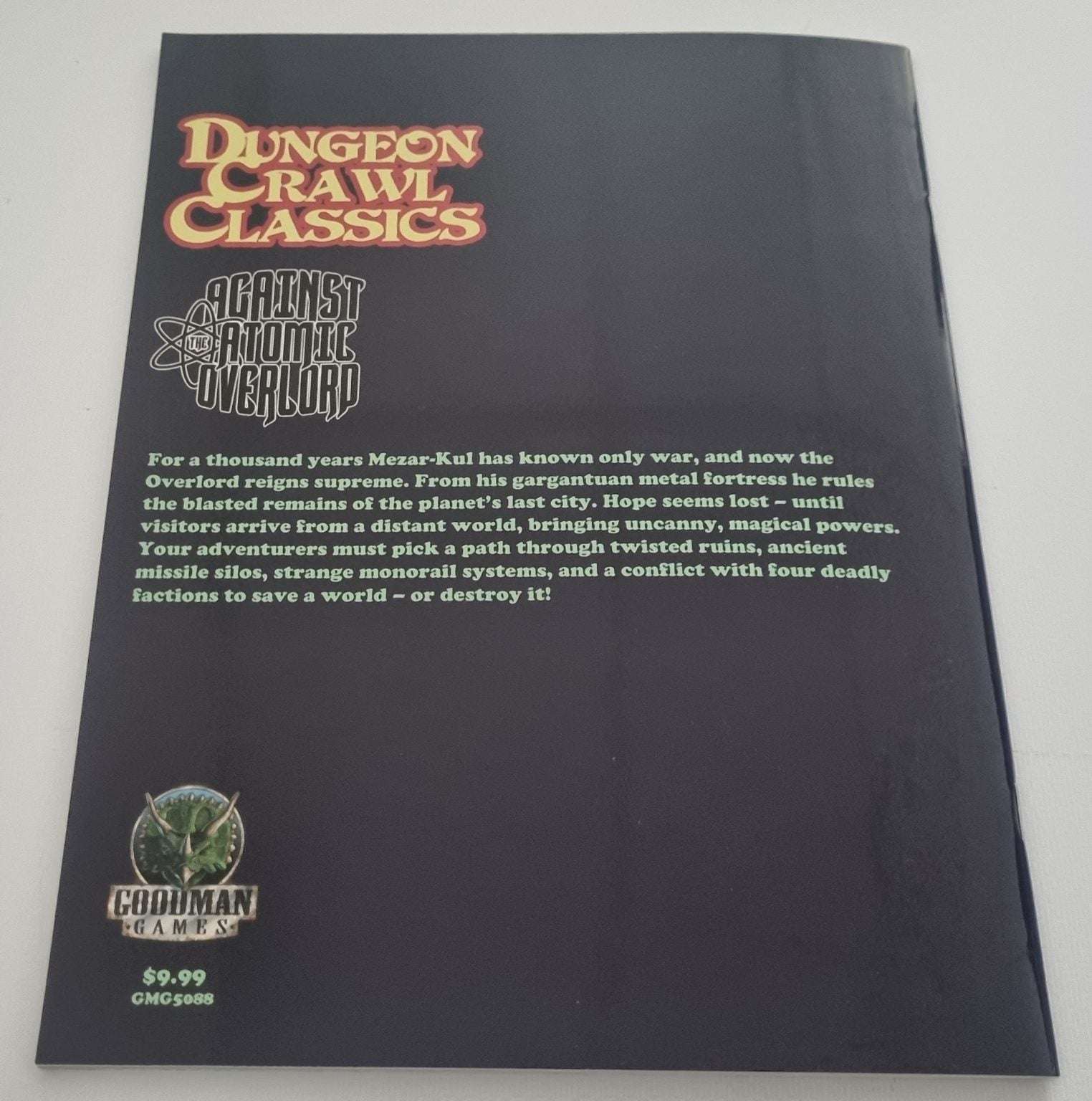 Dungeon Crawl Classics: Against the Atomic Overlord #87 Default Title