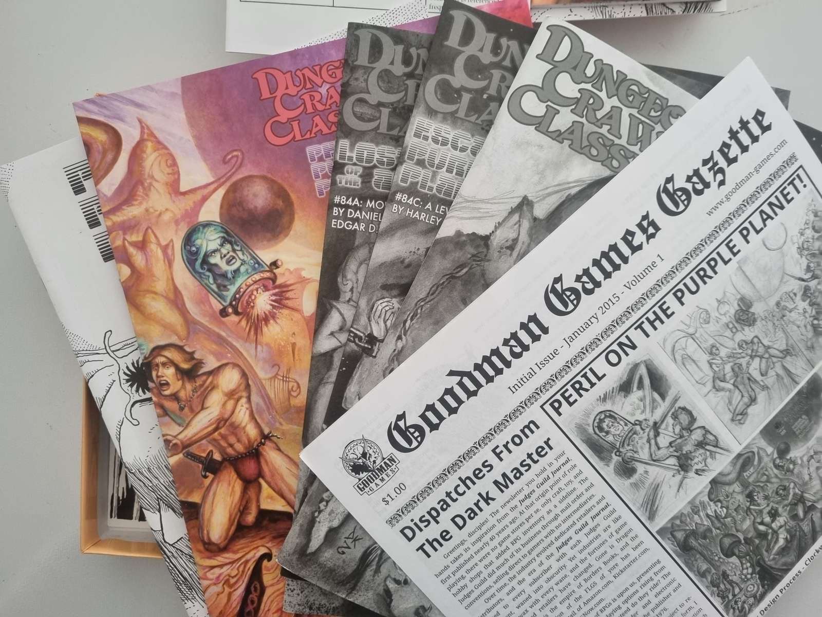 Dungeon Crawl Classics Box Set: Peril on the Purple Planet Default Title