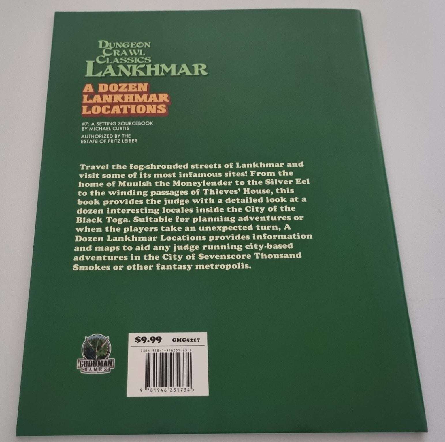 Dungeon Crawl Classics Lankhmar: A Dozen Lankhmar Locations #7 Default Title