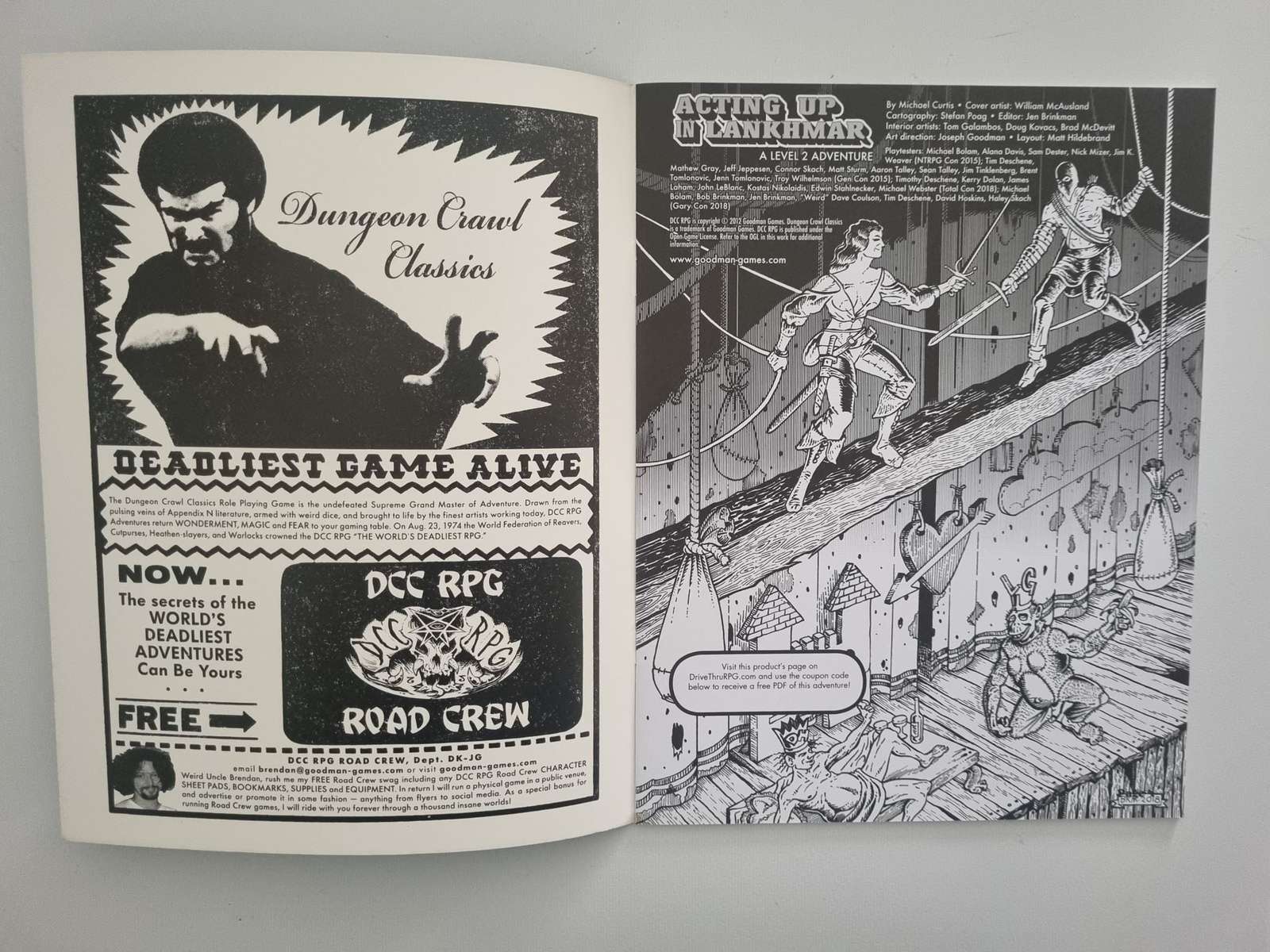 Dungeon Crawl Classics Lankhmar: Acting Up in Lankhmar #3 Default Title