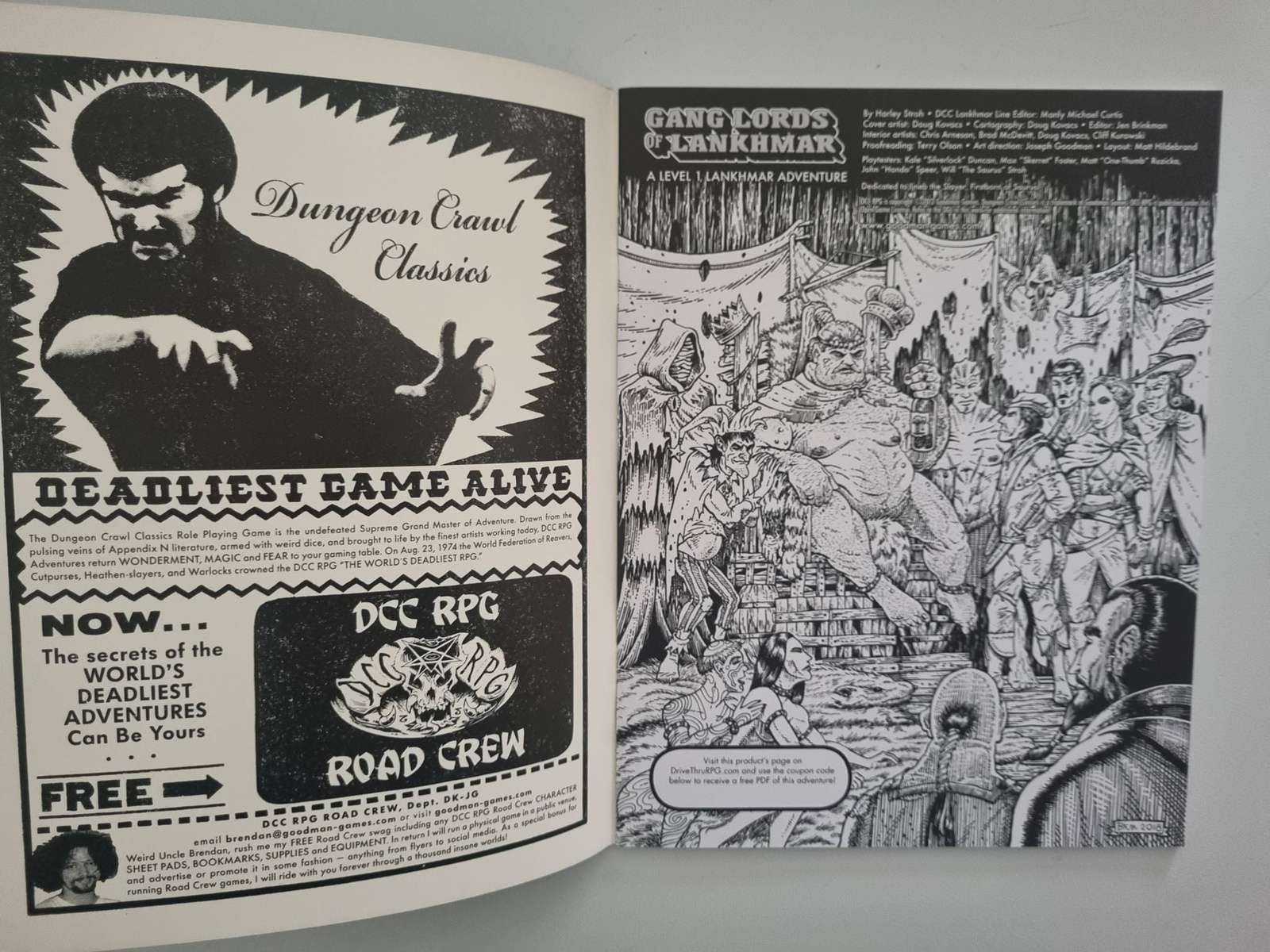 Dungeon Crawl Classics Lankhmar: Gang Lords of Lankhmar #1 Default Title