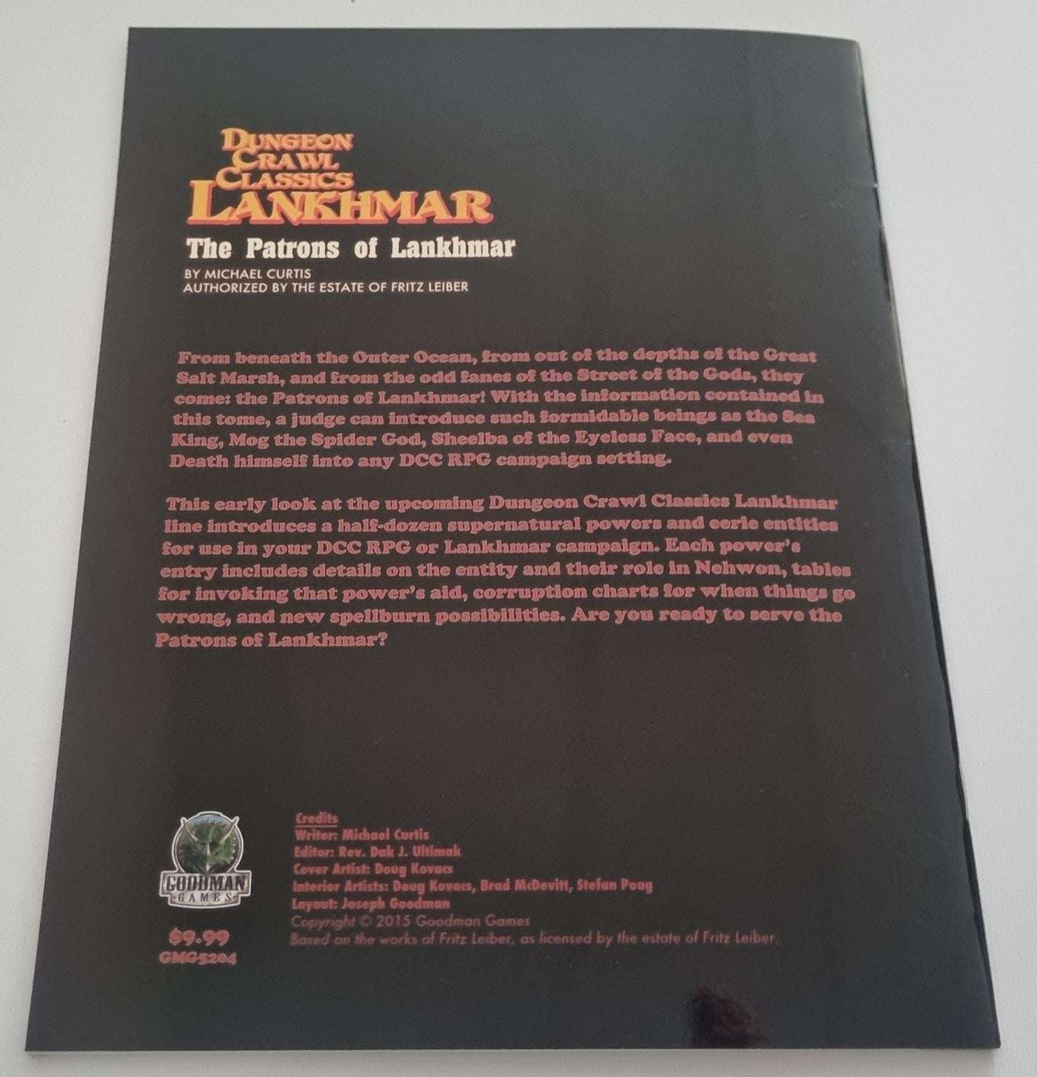 Dungeon Crawl Classics Lankhmar: The Patrons of Lankhmar Default Title