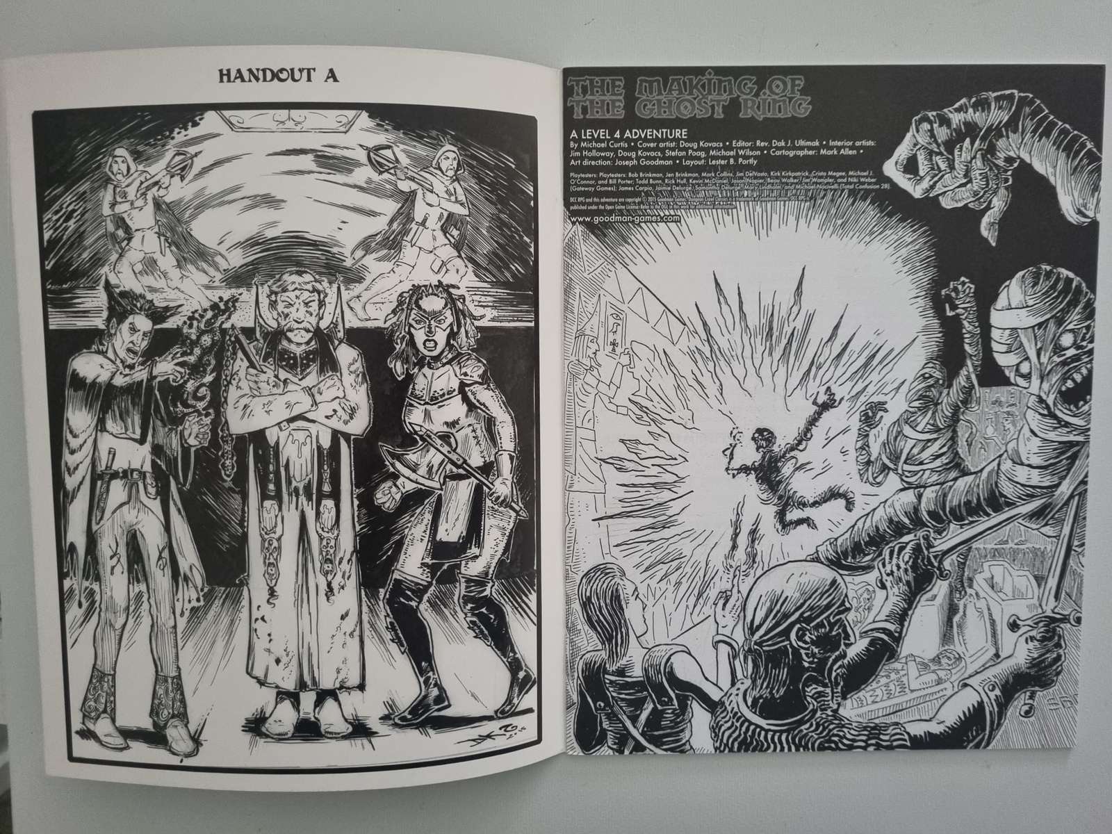 Dungeon Crawl Classics The Making of the Ghost Ring #85 Default Title
