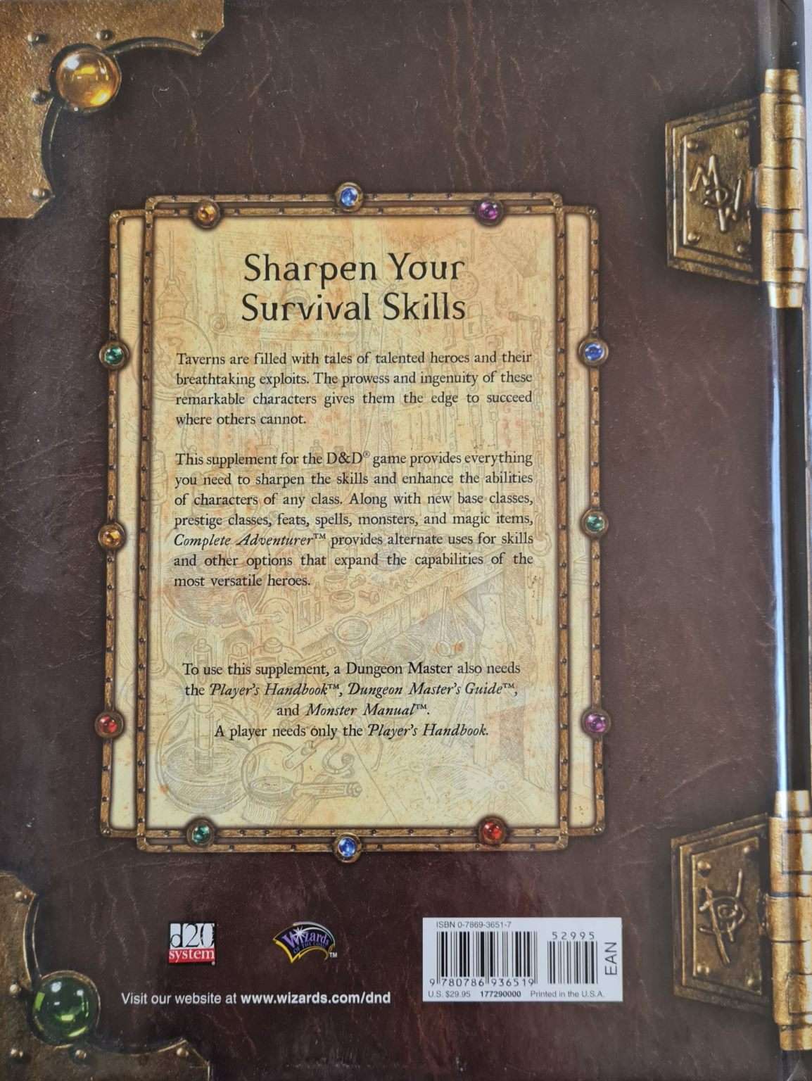 Dungeons and Dragons - Complete Adventurer (3.5 e) Default Title
