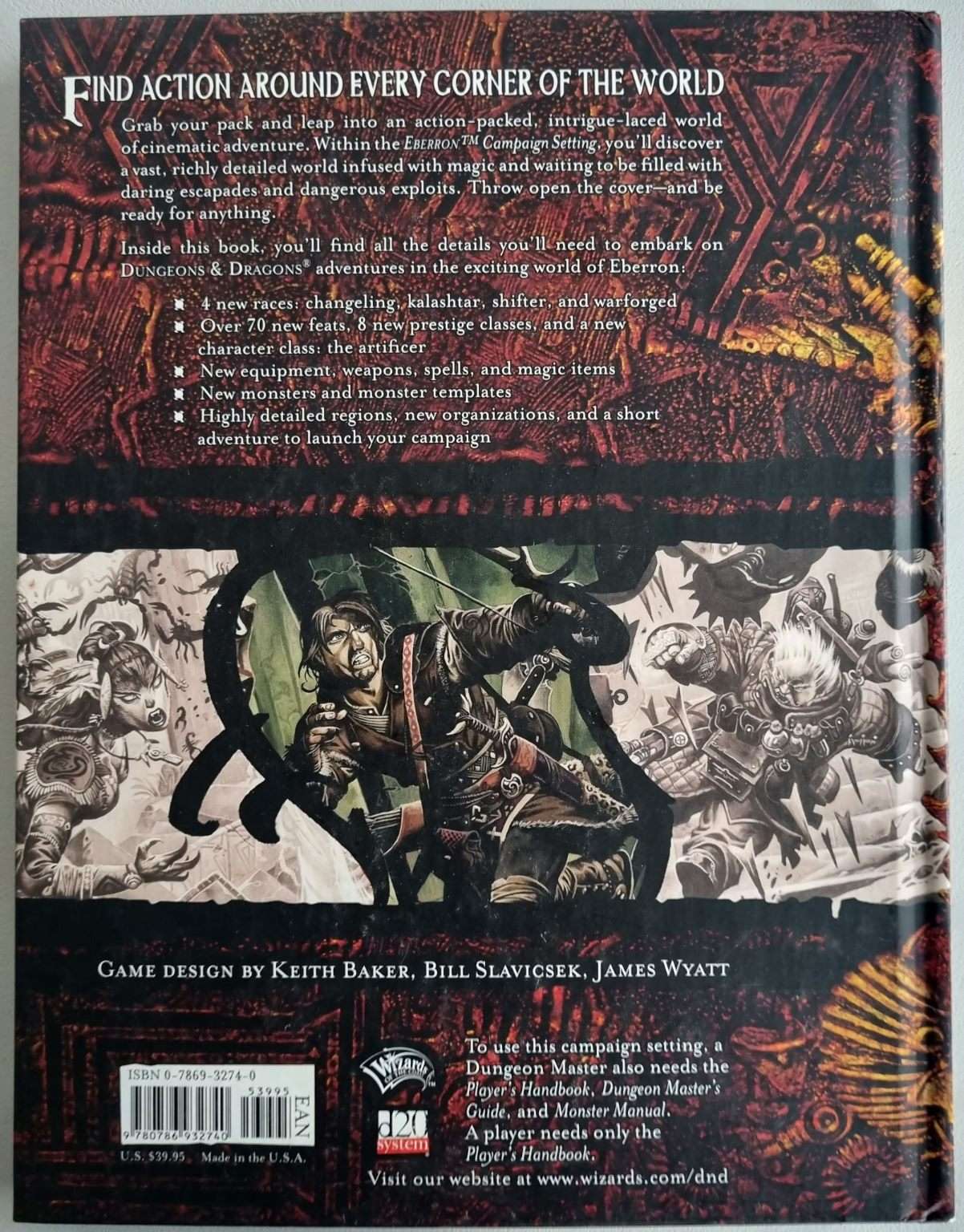 Dungeons and Dragons - Eberron Campaign Setting (3.5 e) Default Title