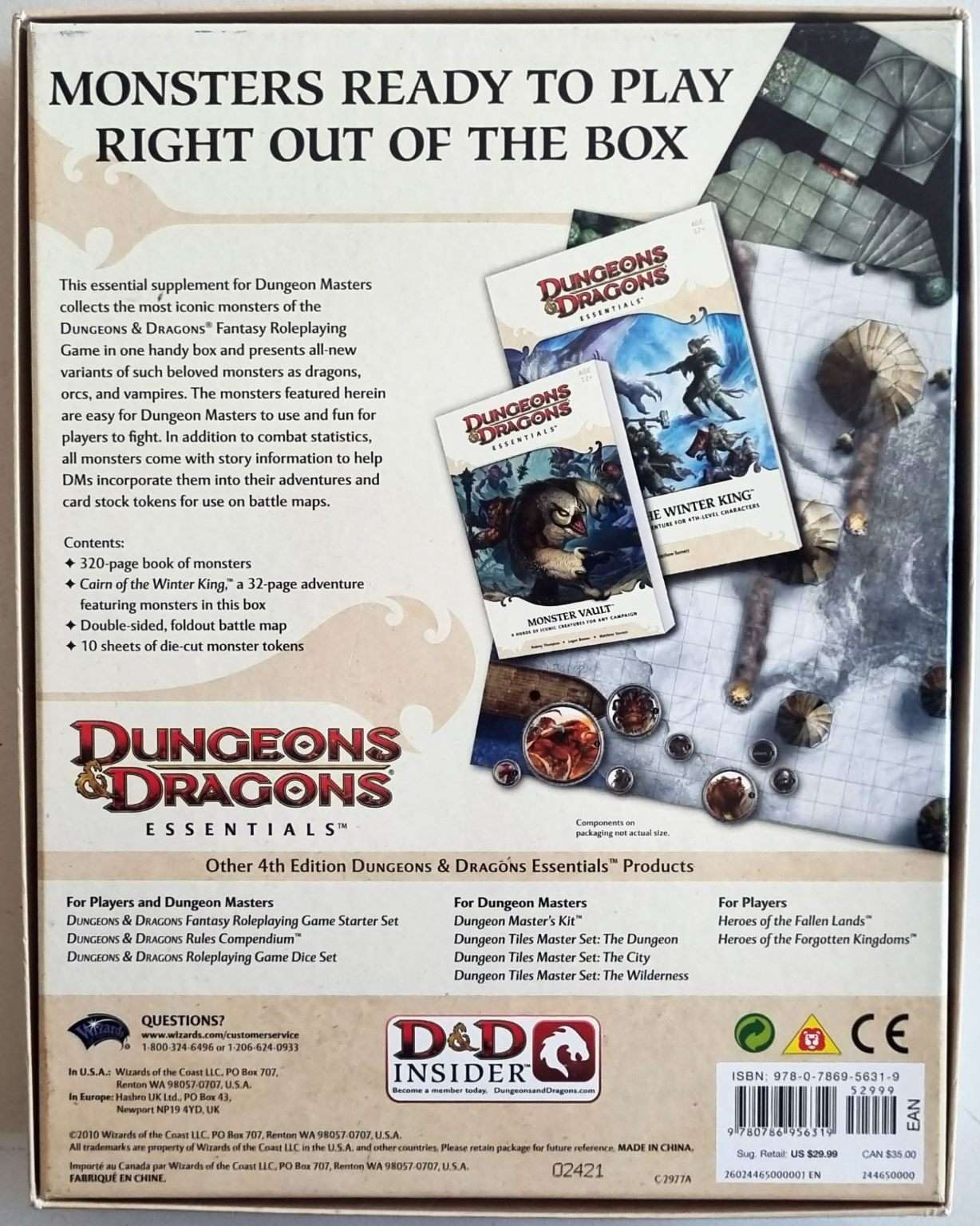 Dungeons and Dragons Essentials - Monster Vault (4e) Default Title