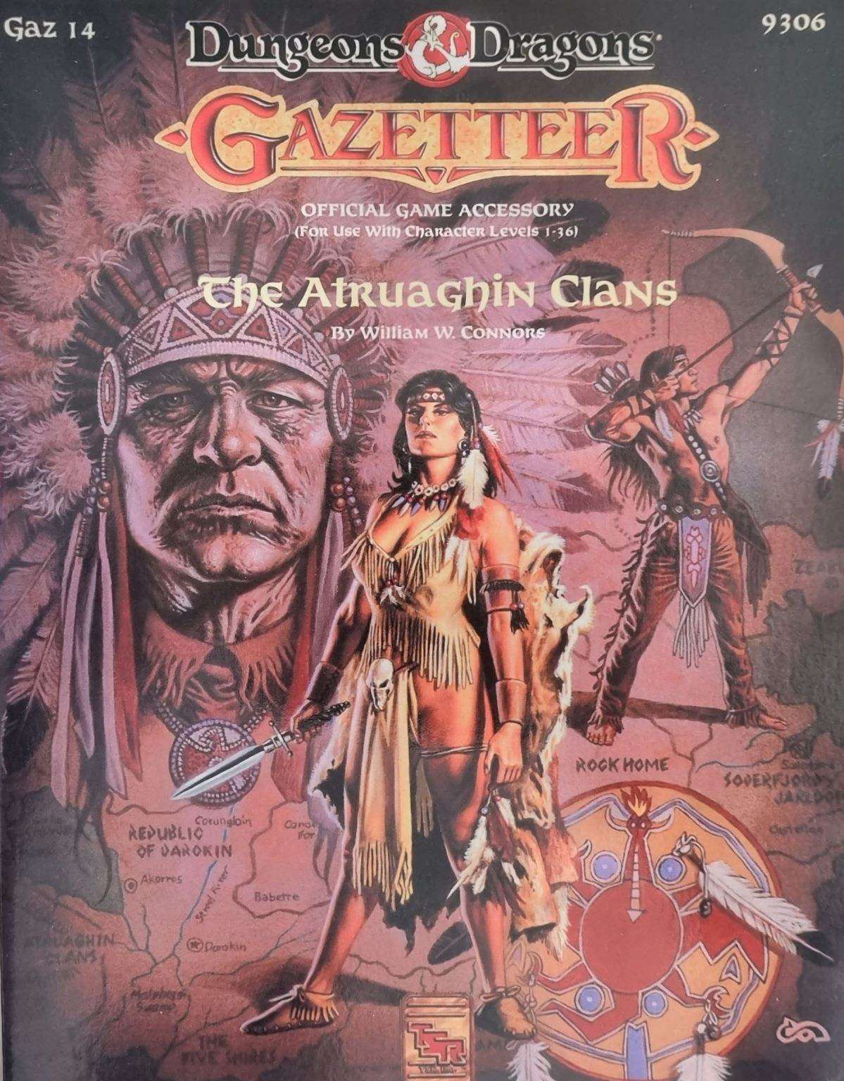 Dungeons and Dragons: Gazetteer - The Atruaghin Clans 9306 REPRINT
