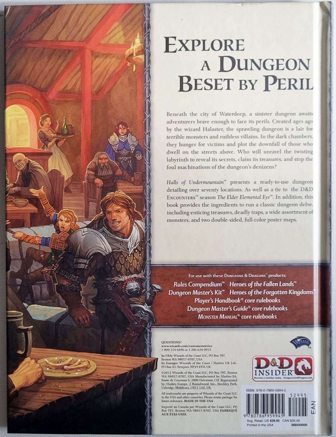 Dungeons and Dragons - Halls of Undermountain (4e) Default Title