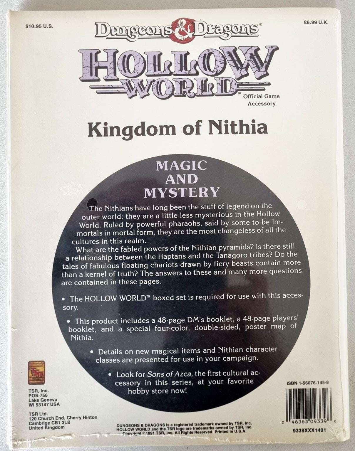 Dungeons and Dragons - Hollow World: Kingdom of Nithia (HWR2 9339) Sealed Default Title