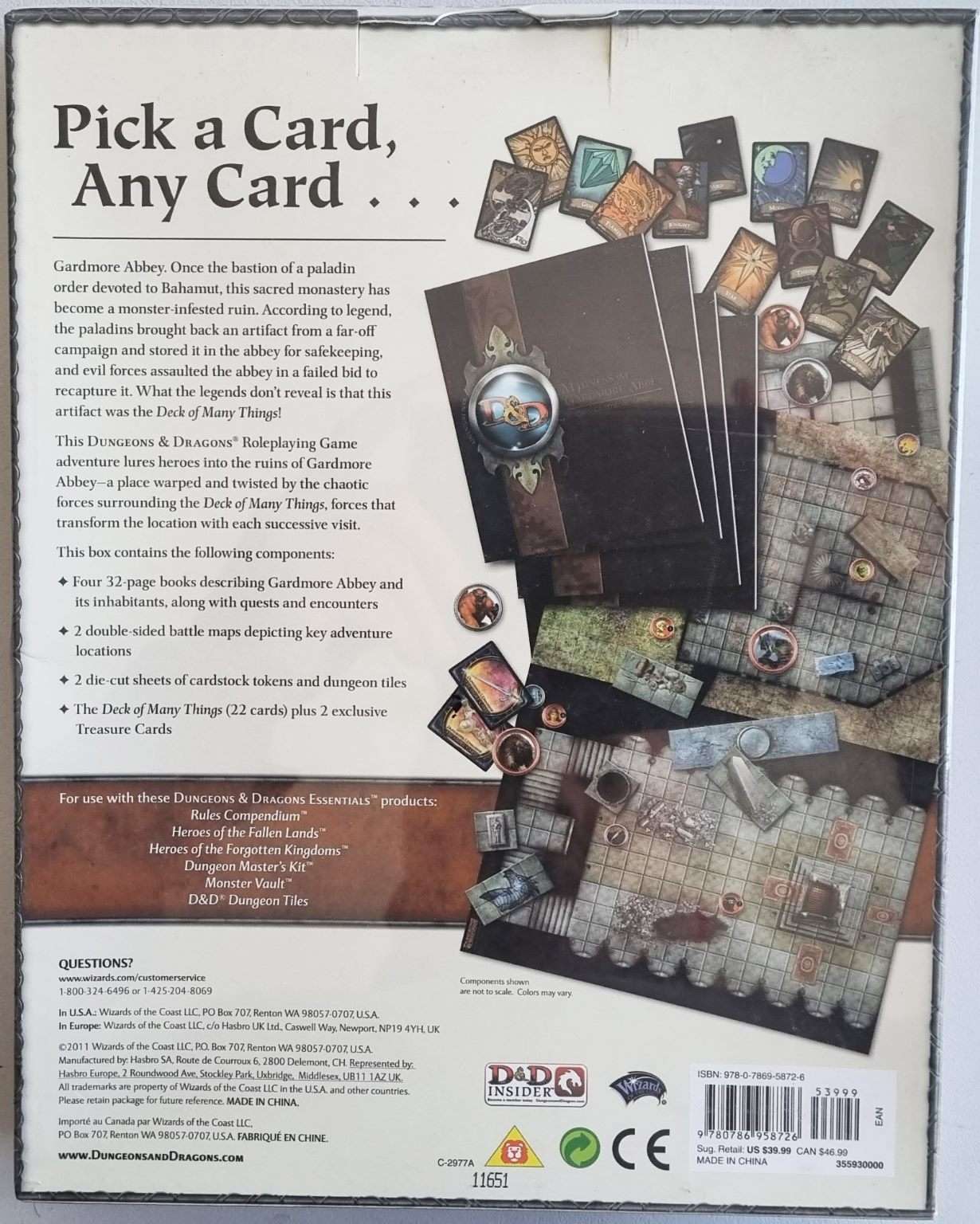 Dungeons and Dragons - Madness at Gardmore Abbey (4e Sealed) Default Title