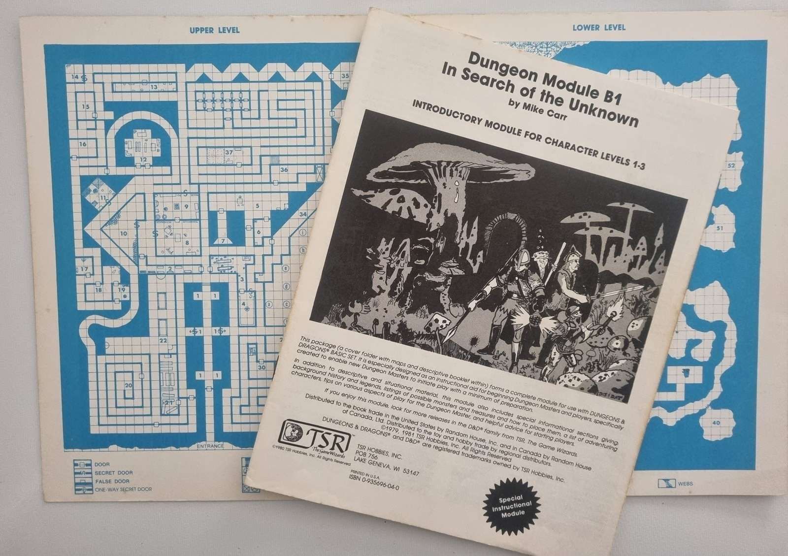 Dungeons and Dragons Module - In Search of the Unknown (B1) Default Title