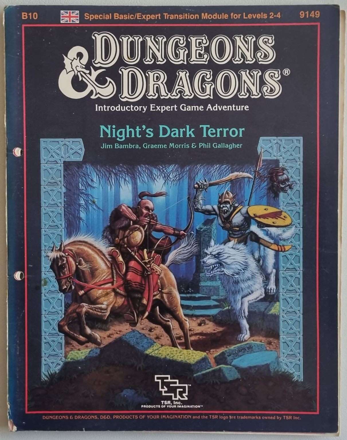 Dungeons and Dragons Module - Night's Dark Terror (B10 9149) Default Title