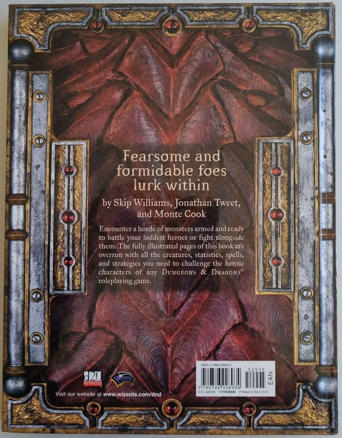 Dungeons and Dragons - Monster Manual: Core Rulebook III (3.5 e) Default Title