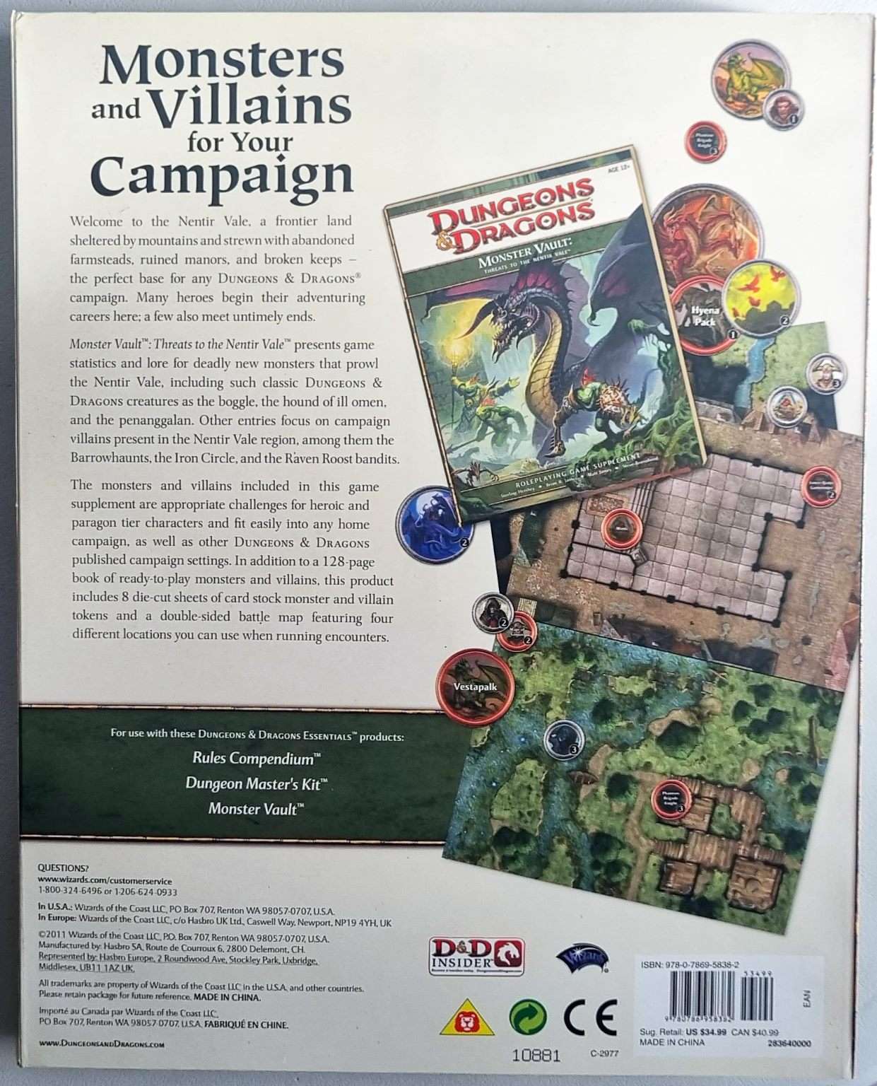 Dungeons and Dragons - Monster Vault: Threats to the Nentir Vale (4e) Default Title