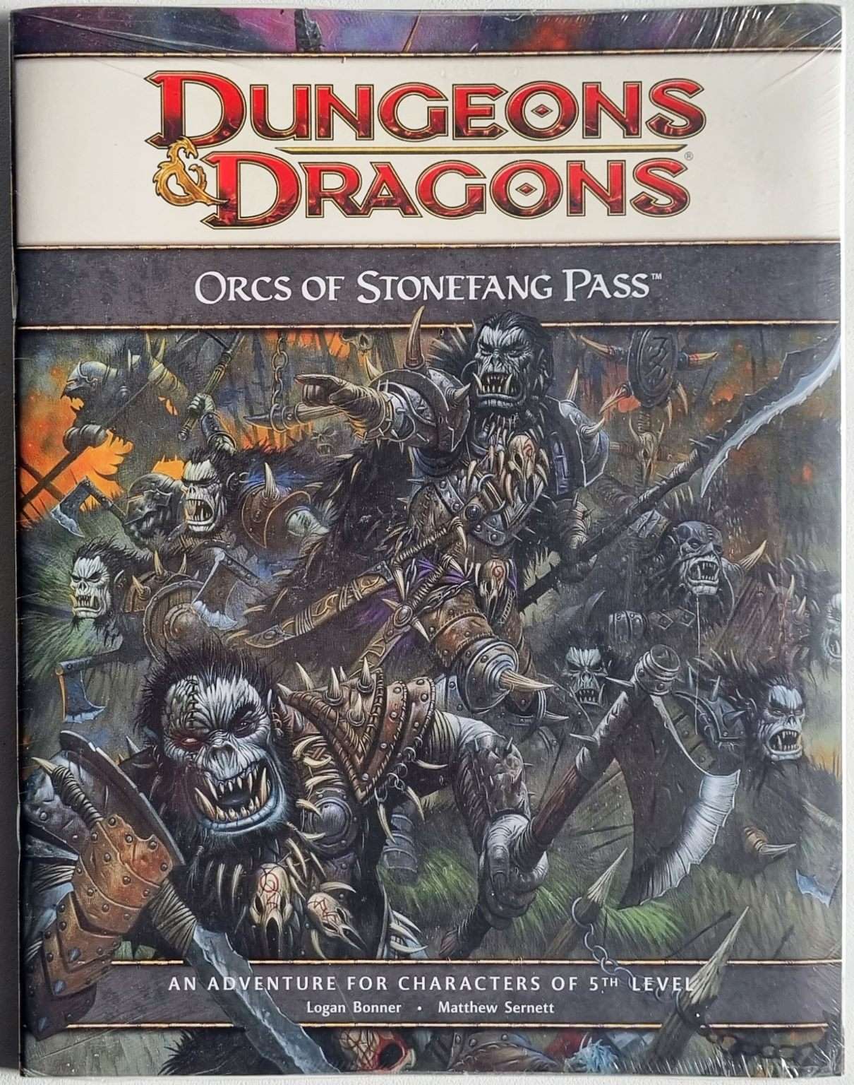 Dungeons and Dragons: Orcs of Stonefang Pass (4e Module Sealed HS2) Default Title