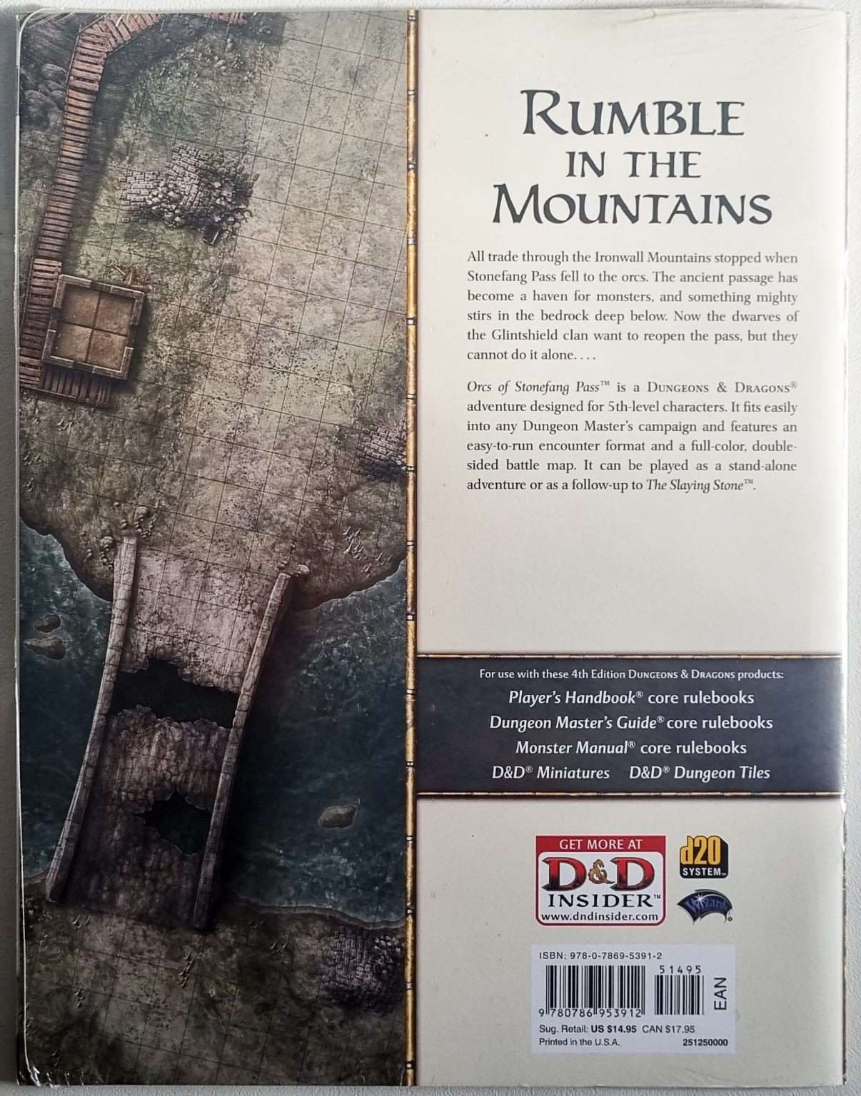 Dungeons and Dragons: Orcs of Stonefang Pass (4e Module Sealed HS2) Default Title