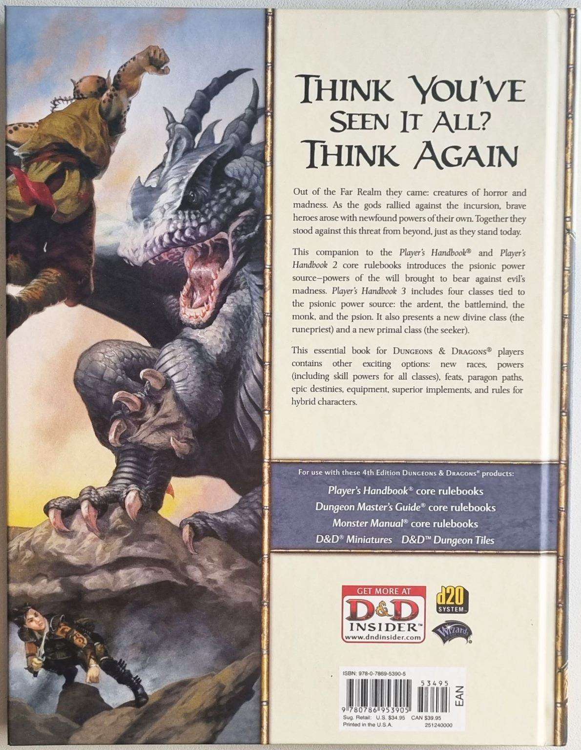 Dungeons and Dragons - Player's Handbook 3 (4e) Default Title