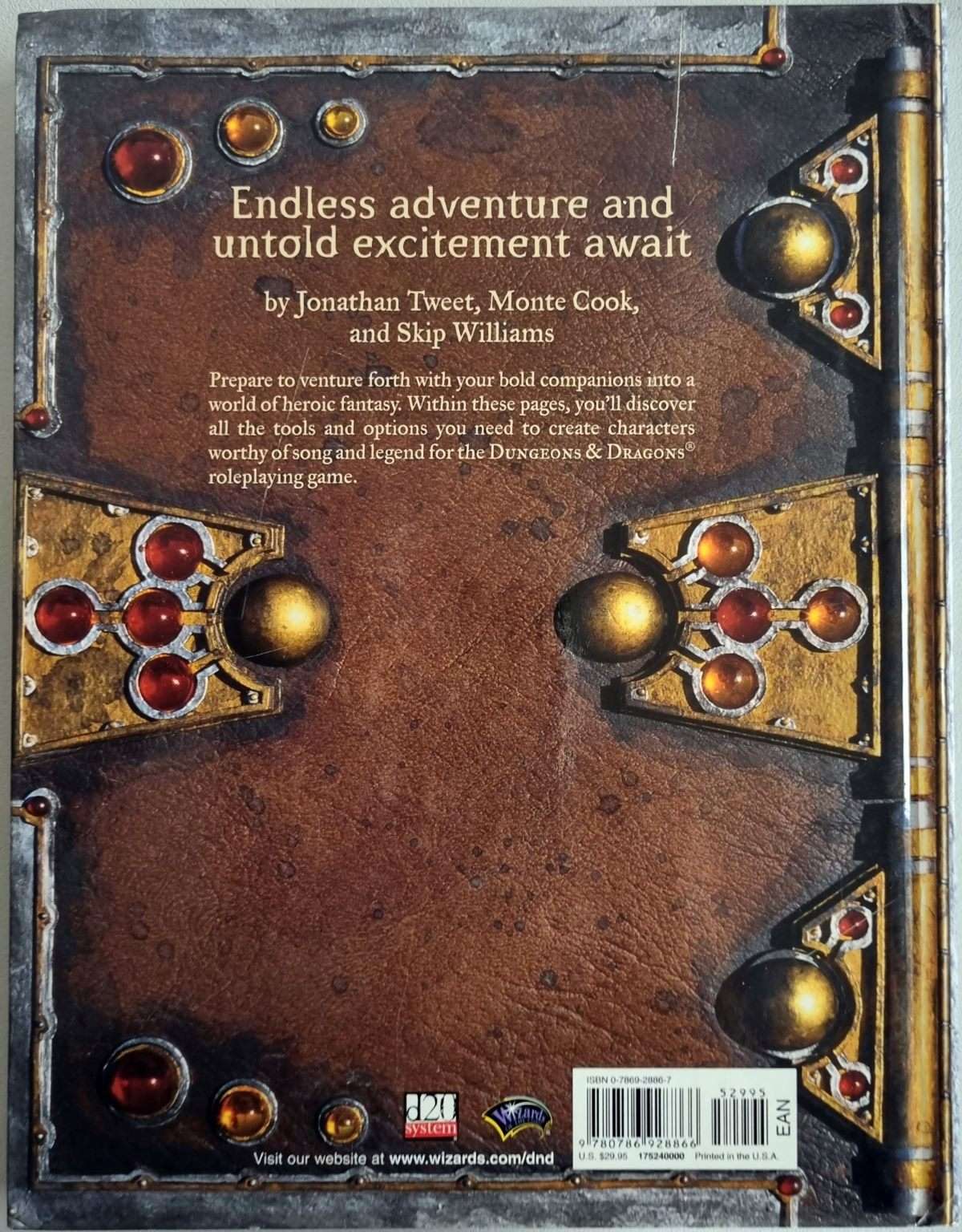 Dungeons and Dragons - Player's Handbook Core Rulebook I (3.5 e) Default Title