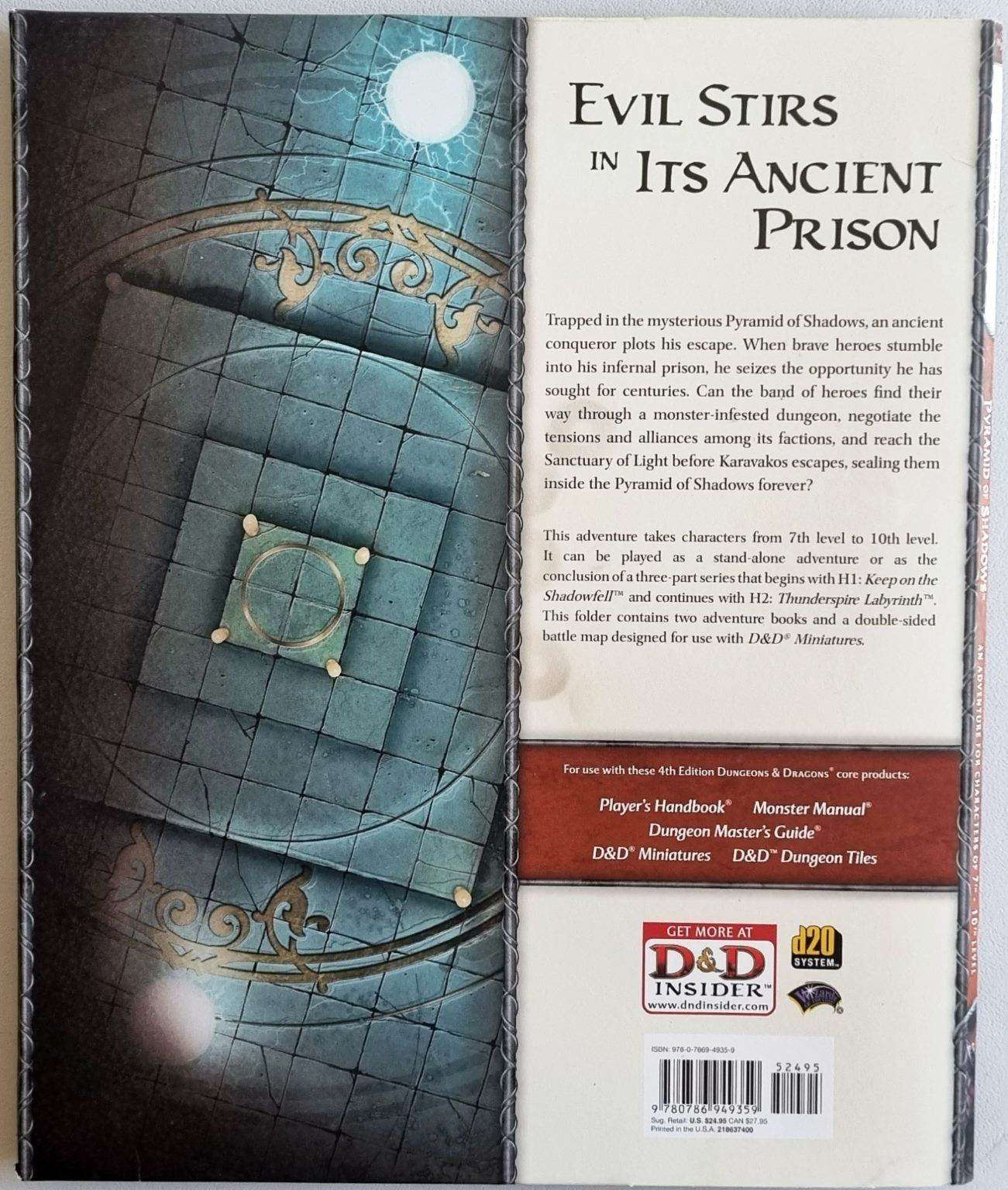 Dungeons and Dragons: Pyramids of Shadows (4e Module H3) Default Title