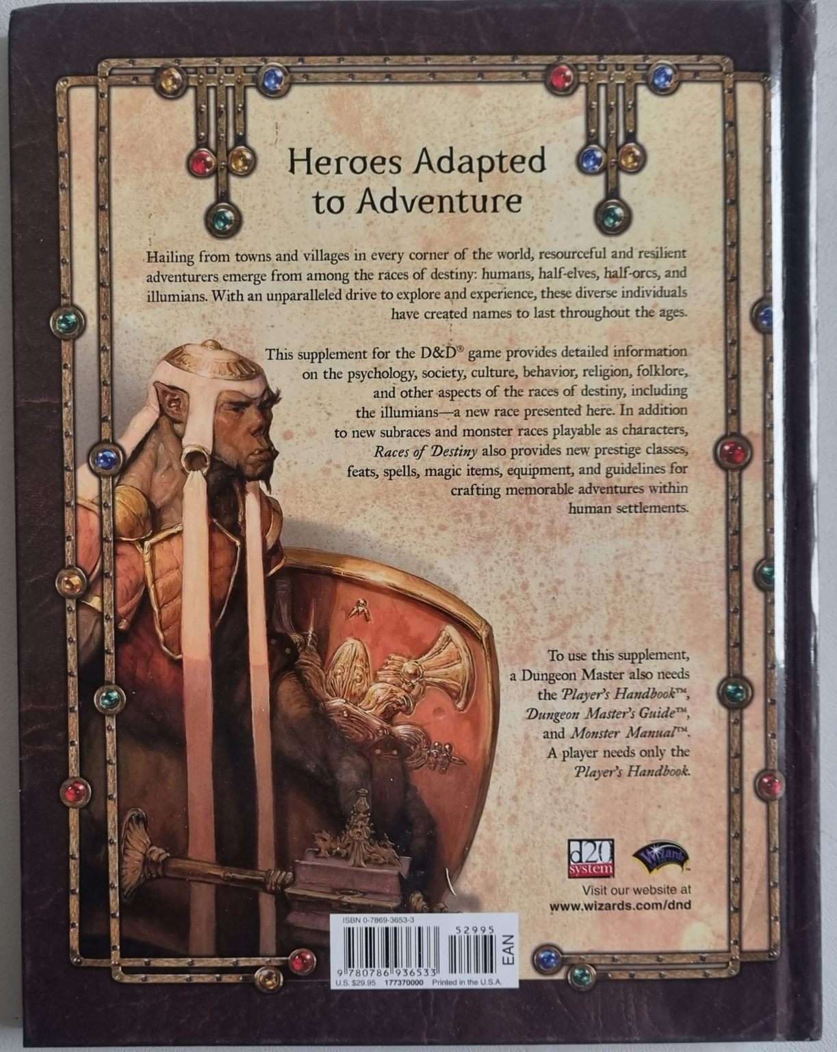 Dungeons and Dragons - Races of Destiny (3.5 e) Default Title