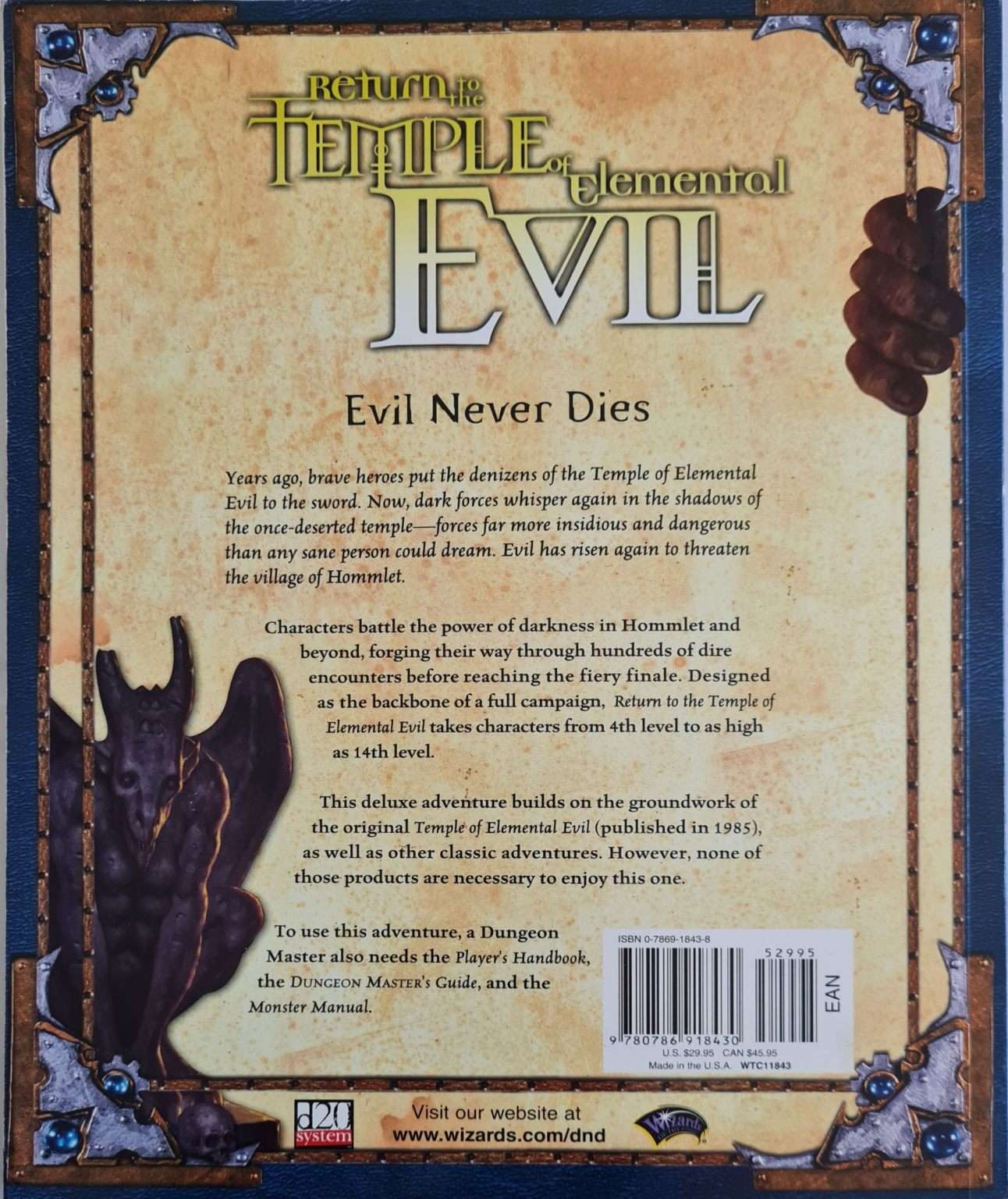 Dungeons and Dragons - Return to the Temple of Elemental Evil (3e) Default Title