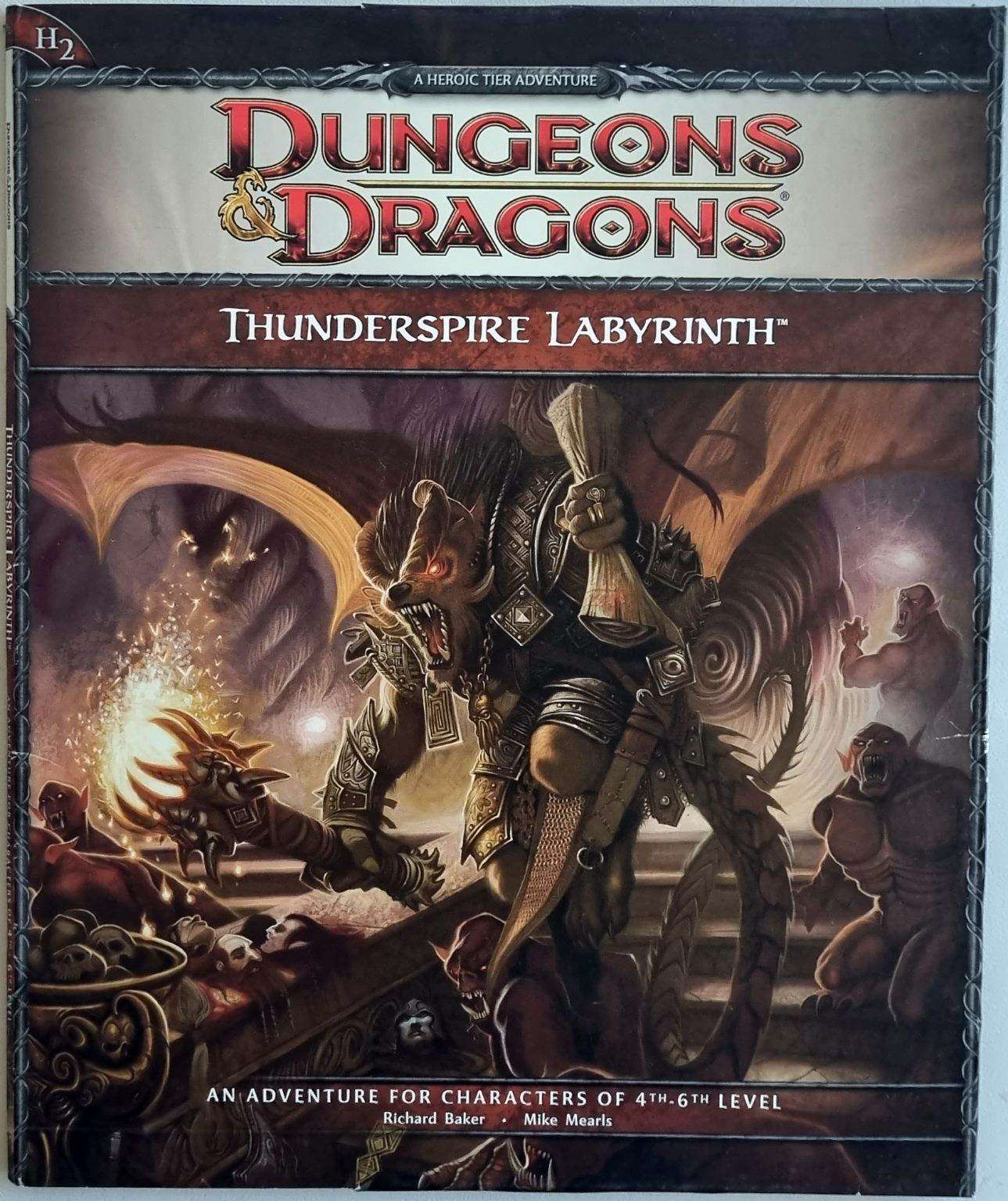 Dungeons and Dragons: Thunderspire Labyrinth (4e Module H2) Default Title