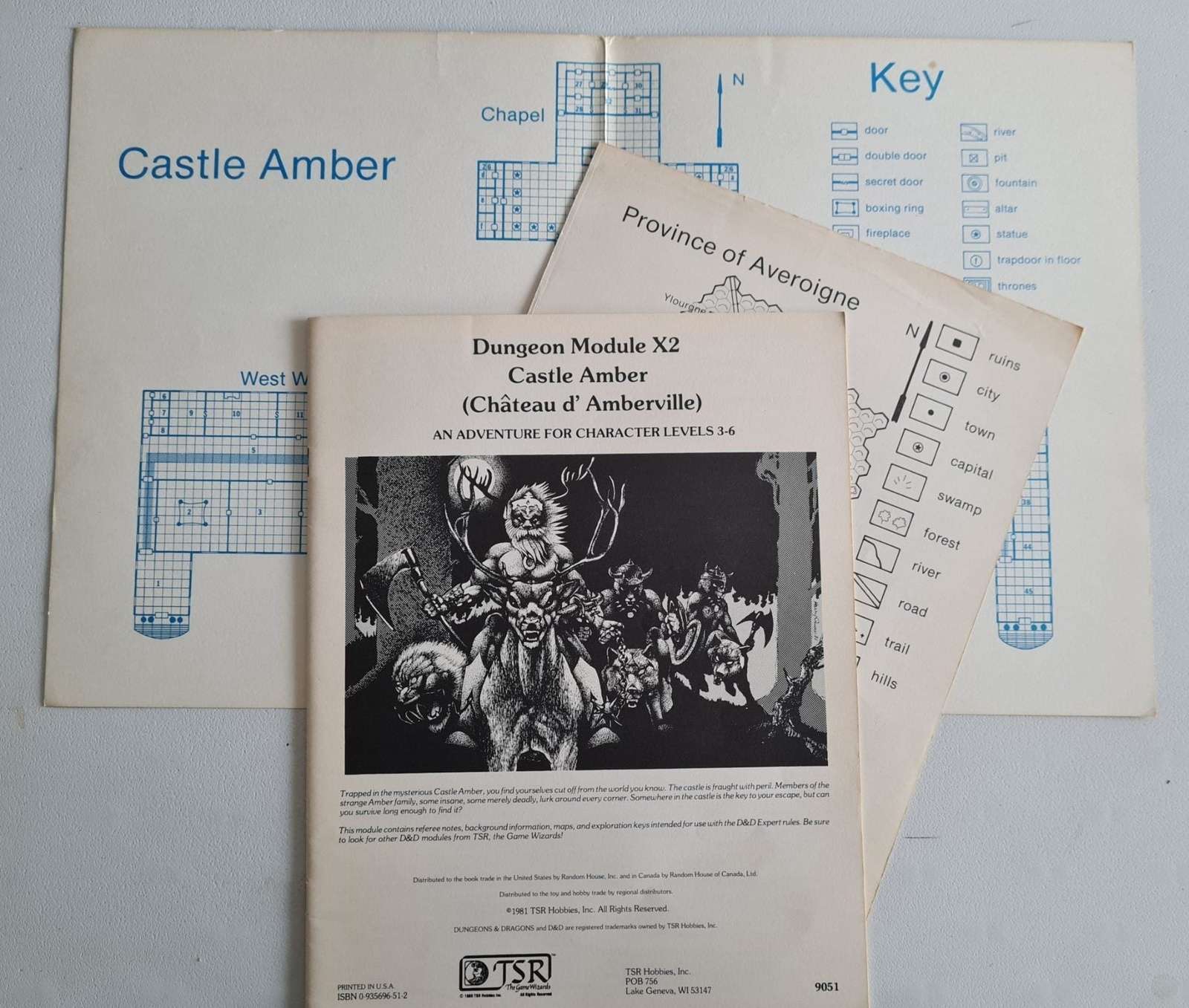 Dungeons & Dragons - Castle Amber (Chateau d' Amberville) (X2) Default Title