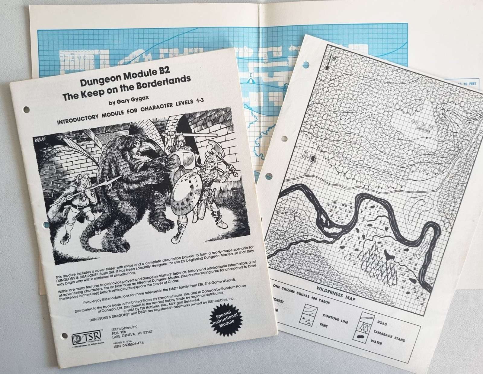 Dungeons & Dragons - The Keep on the Borderlands (B2) Default Title