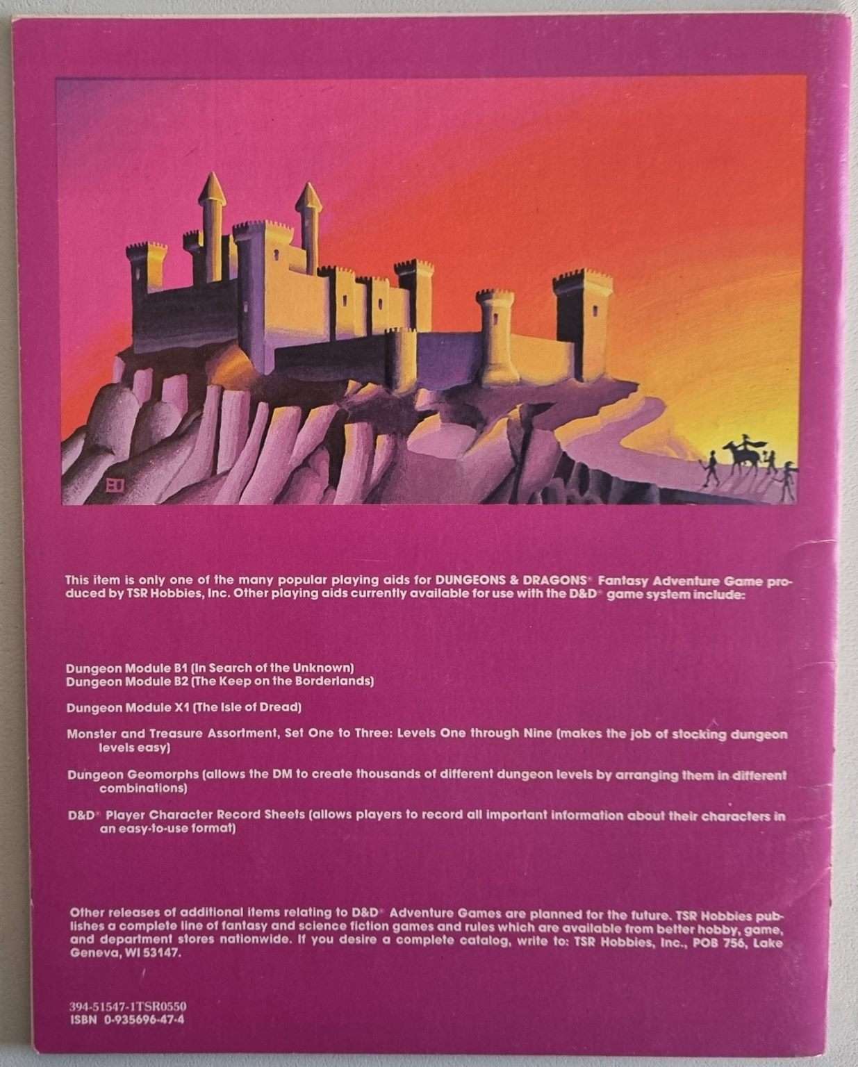 Dungeons & Dragons - The Keep on the Borderlands (B2) Default Title