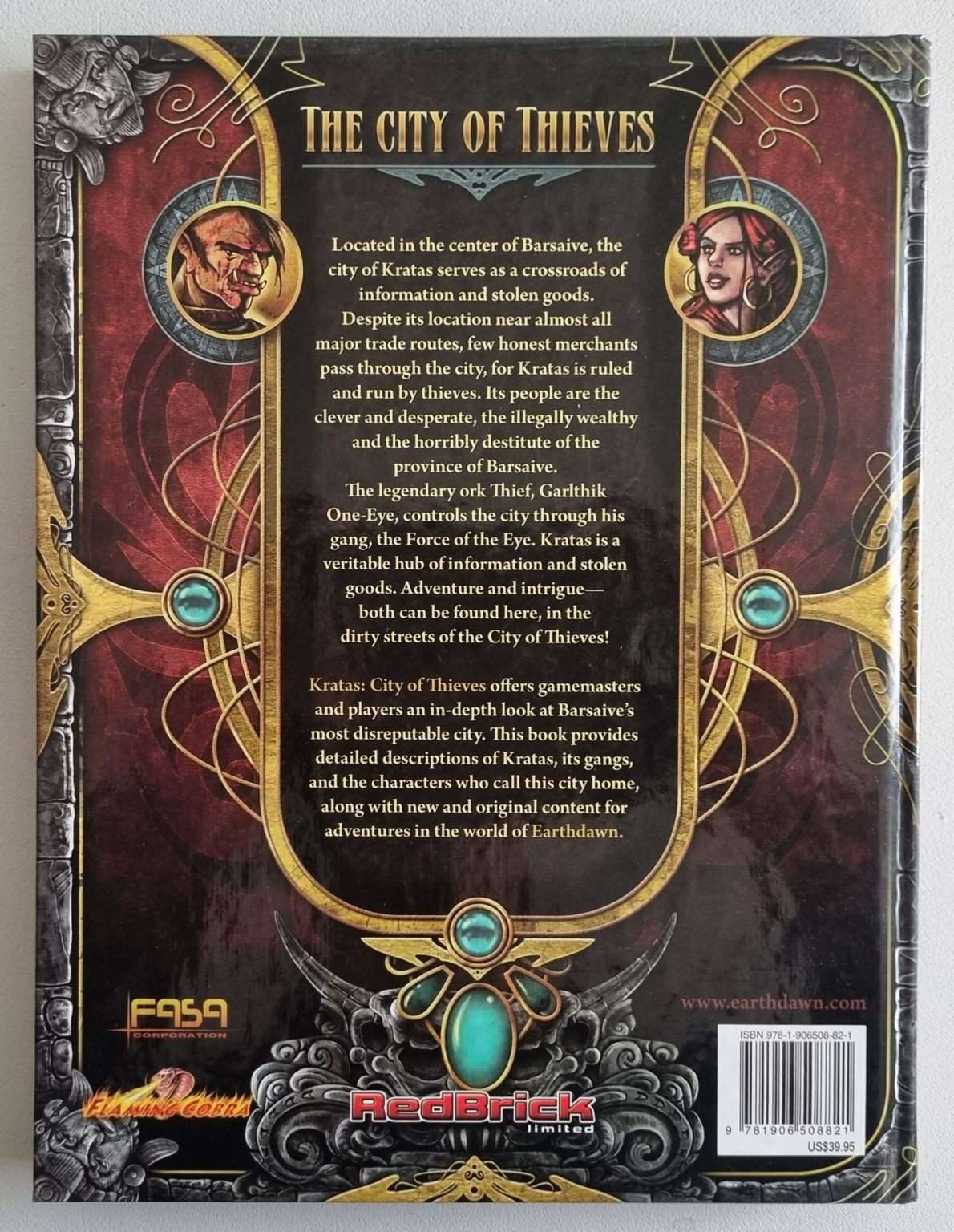 Earthdawn Third Edition: Kratas - City of Thieves Default Title