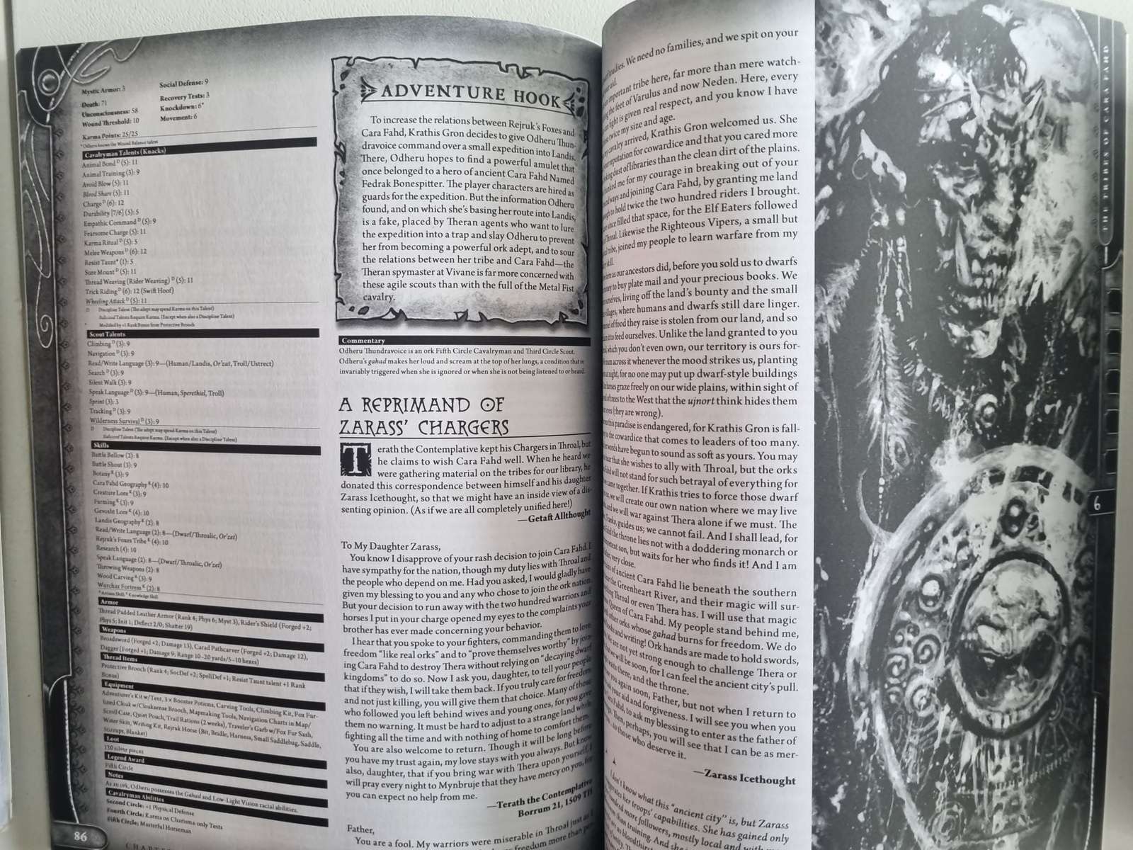 Earthdawn Third Edition: Nations of Barsaive Volume Three- Cara Fahd Default Title