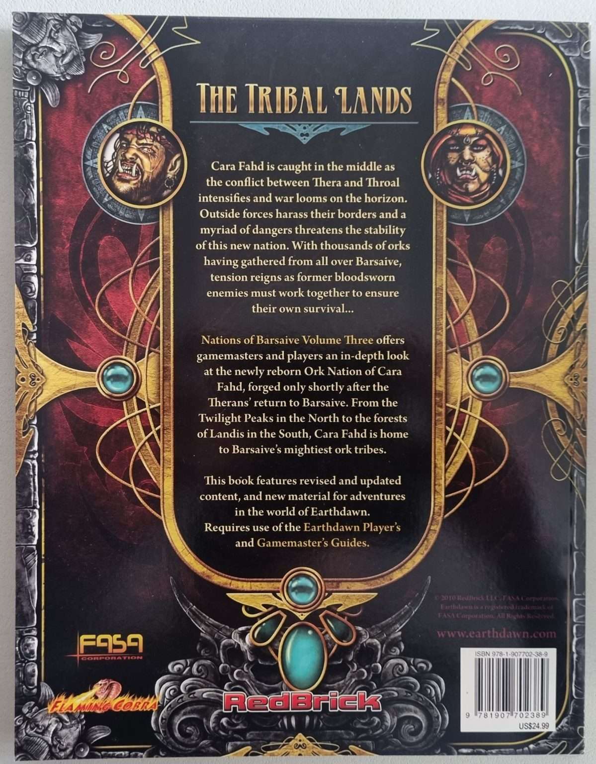 Earthdawn Third Edition: Nations of Barsaive Volume Three- Cara Fahd Default Title