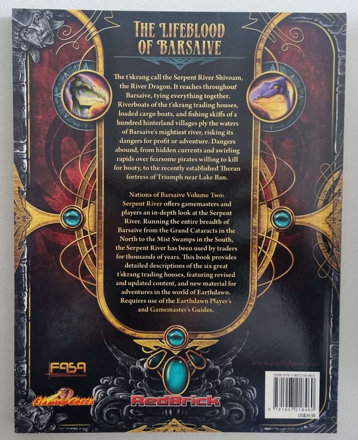 Earthdawn Third Edition: Nations of Barsaive Volume Two - Serpent River Default Title